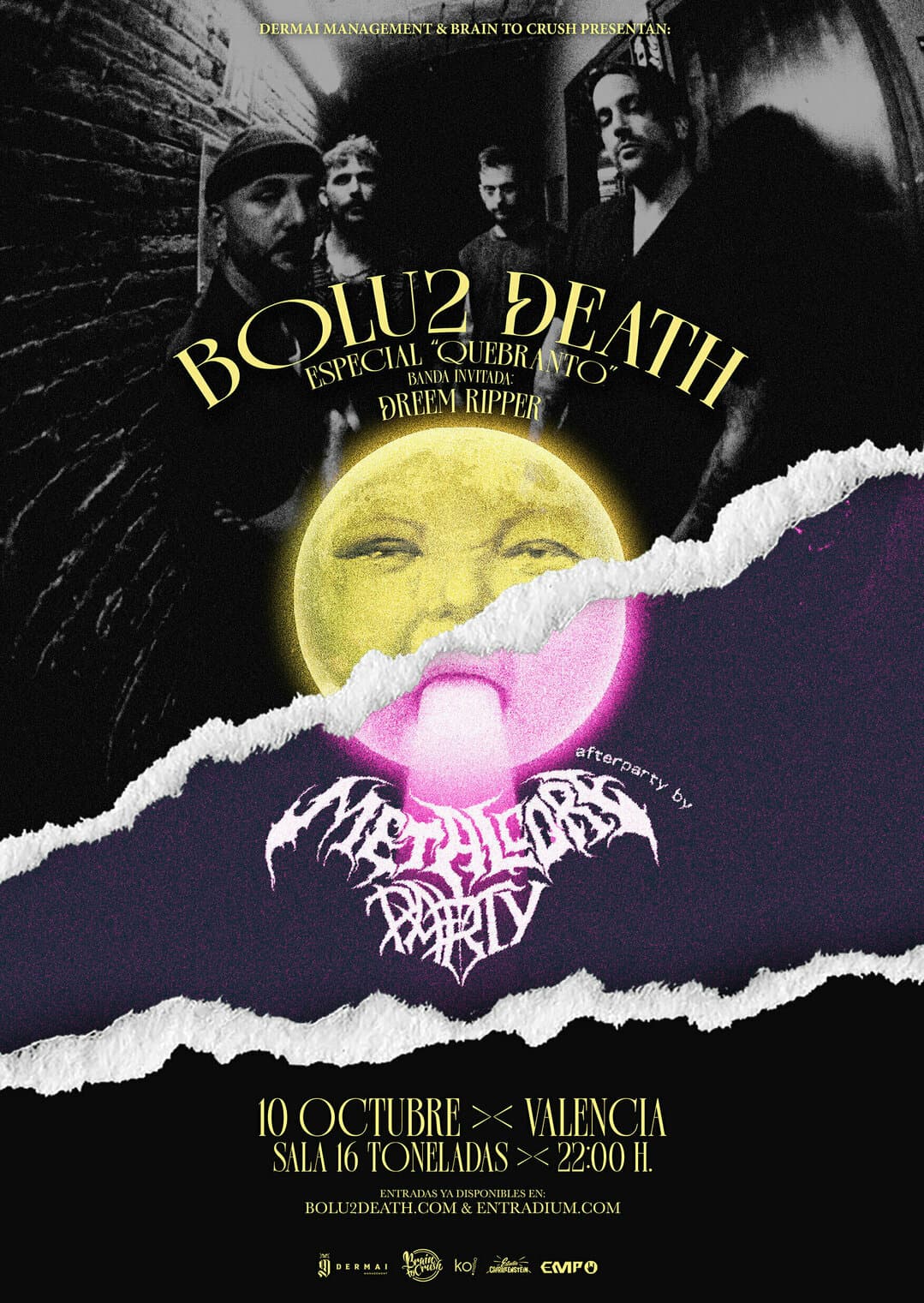 BOLU2 DEATH + DREEM RIPPER + METALCORE PARTY