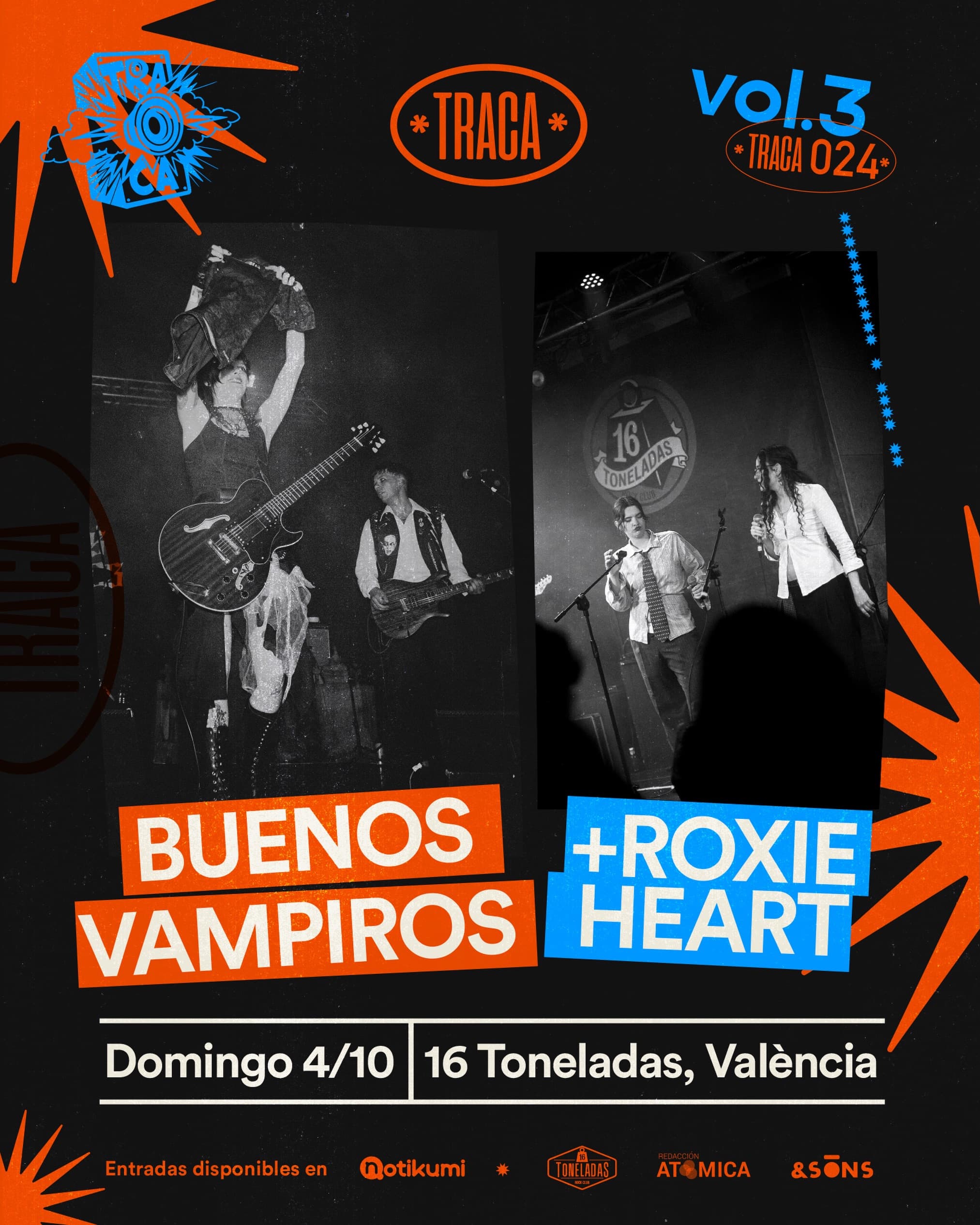BUENOS VAMPIROS + ROXIE HEART