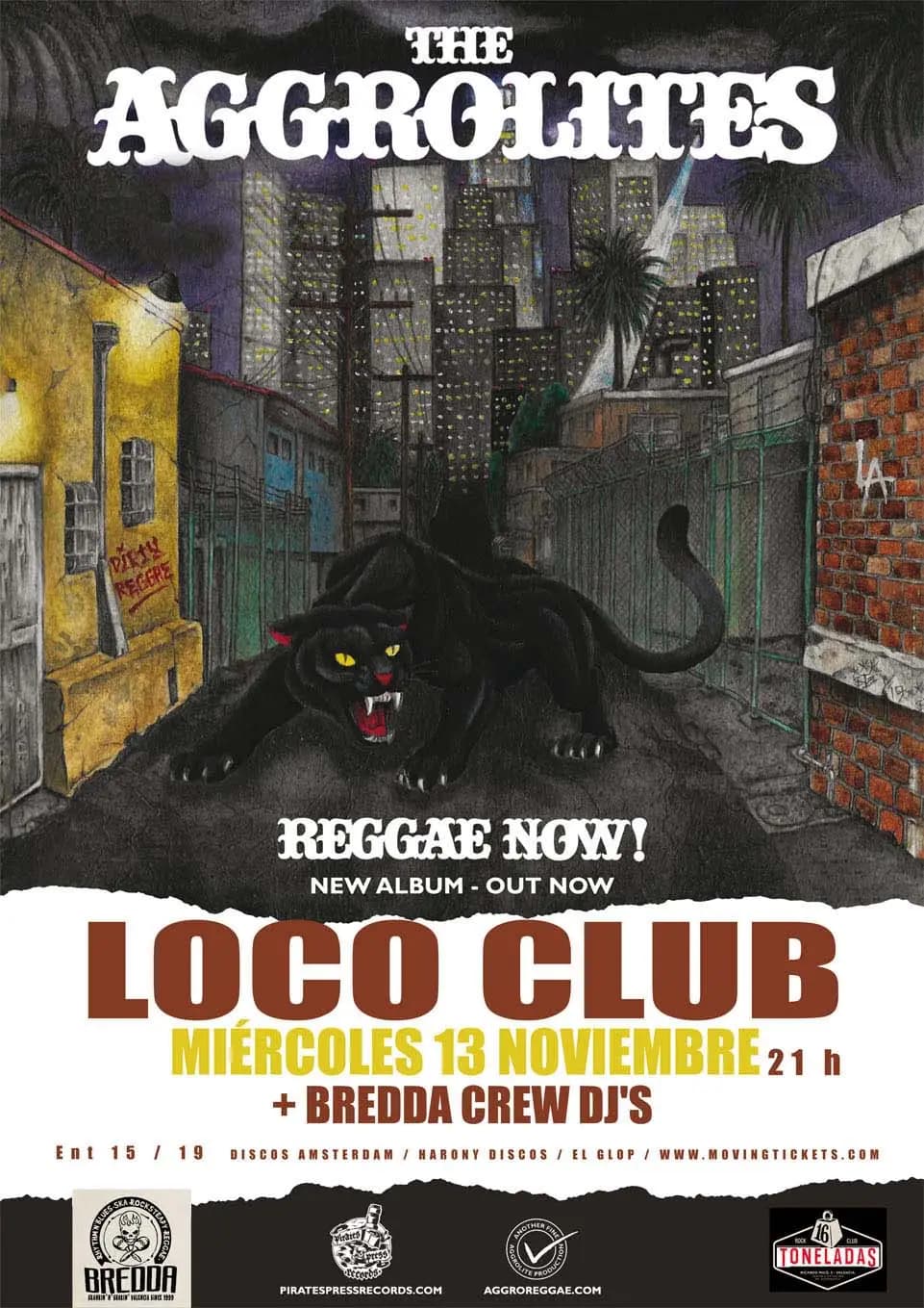 THE AGGROLITES en LOCO CLUB