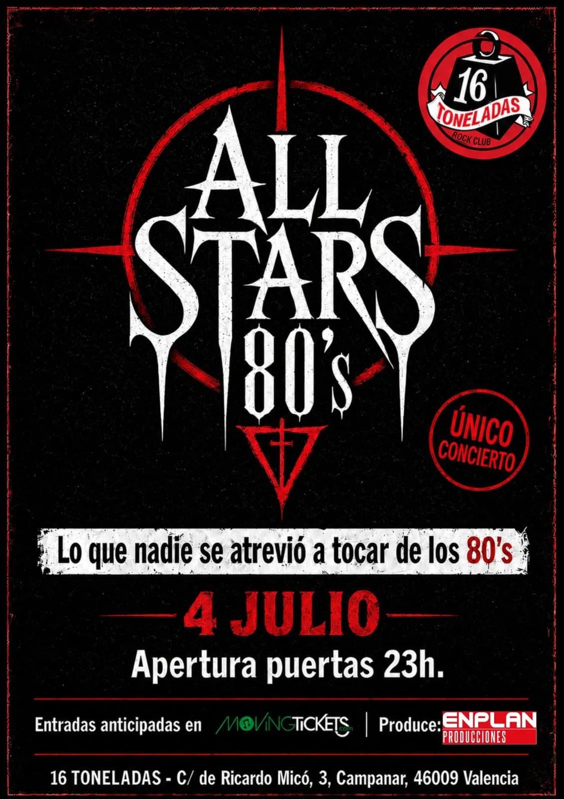 ALL STARS 80´S