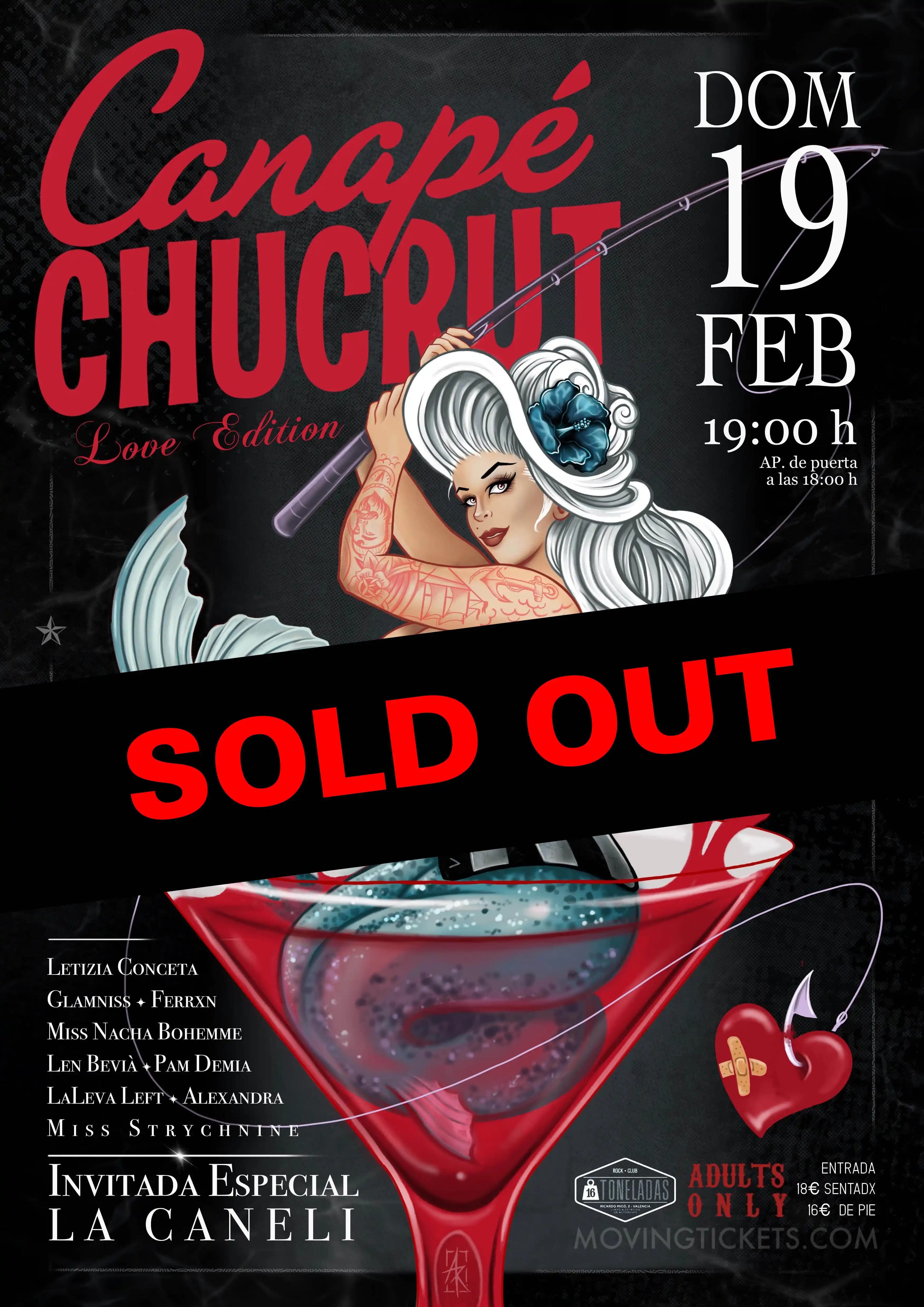 CANAPÉ CHUCRUT CABARET
