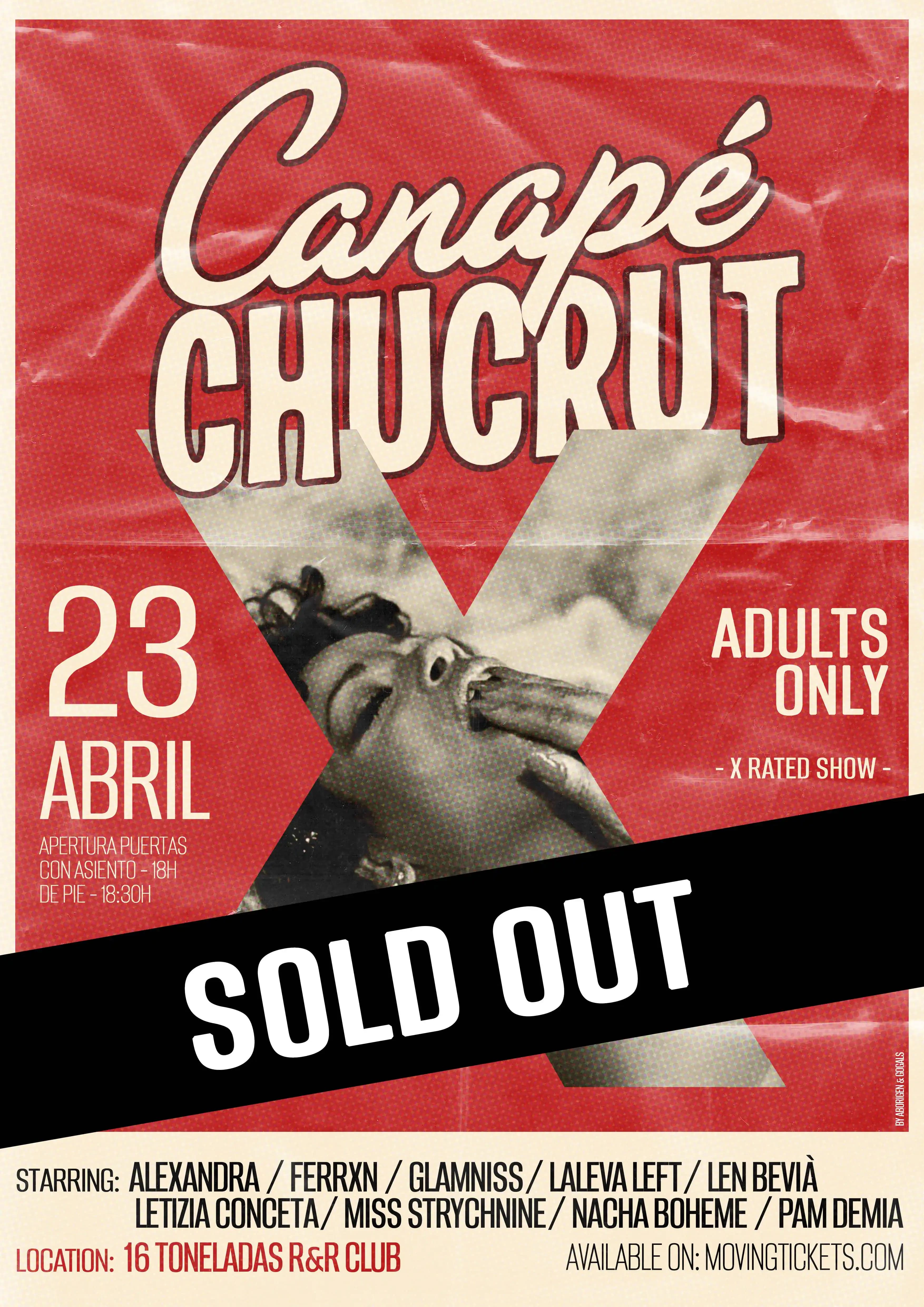 CANAPÉ CHUCRUT CABARET