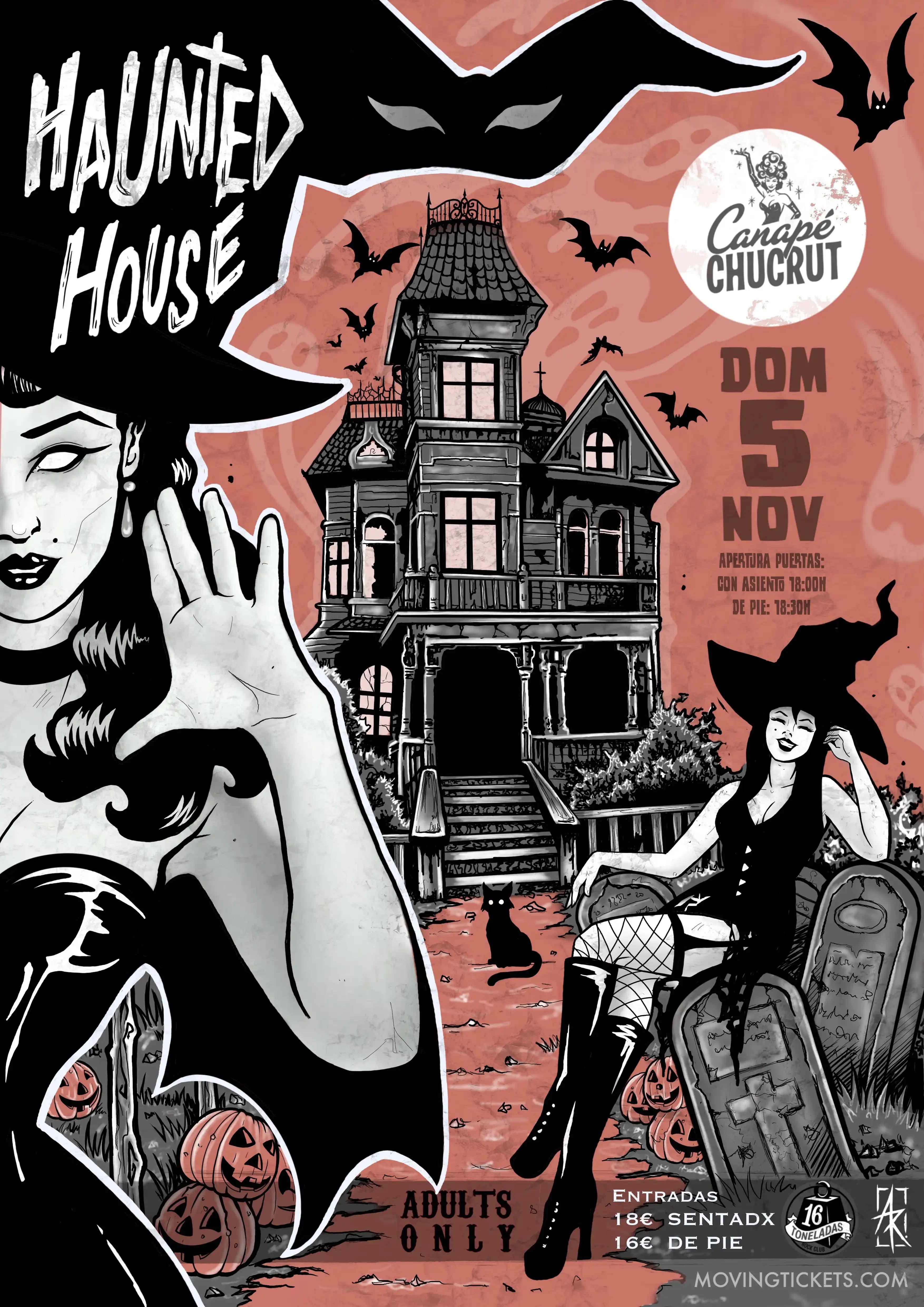 CANAPÉ CHUCRUT CABARET “HAUNTED HOUSE"
