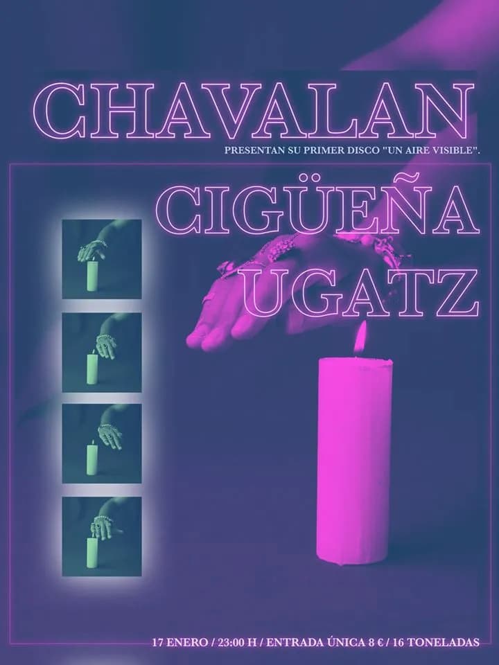 CHAVALAN + CIGÜEÑA + UGATZ