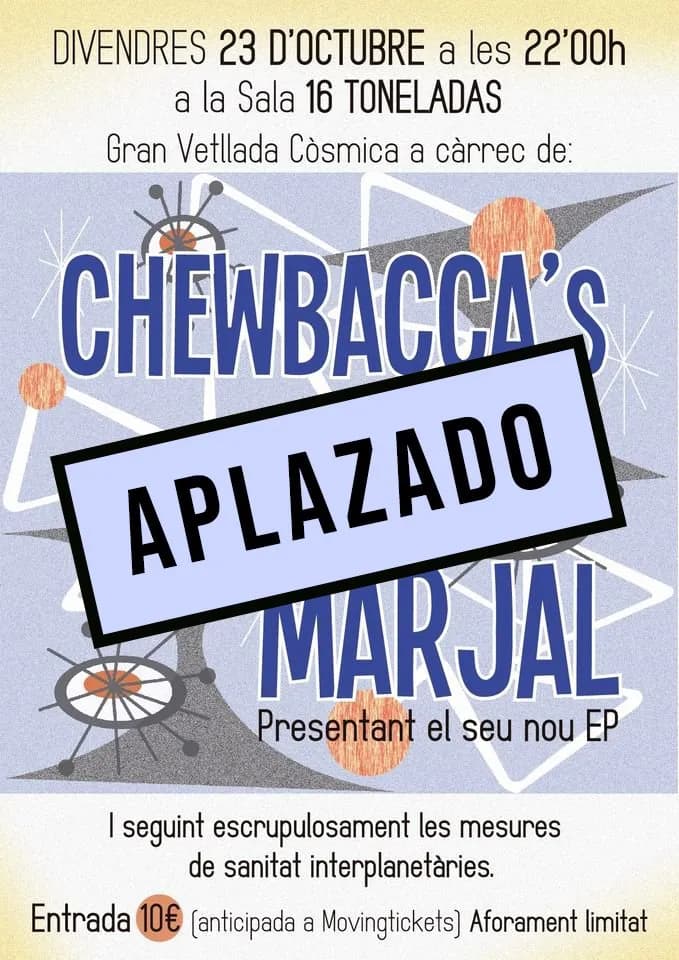 CHEWBACCA'S + MARJAL