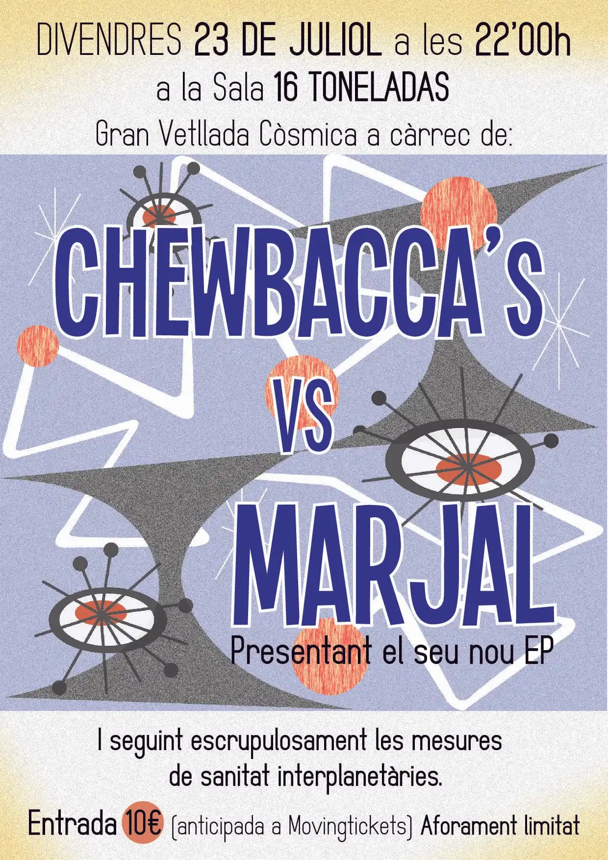 CHEWBACCA’S + MARJAL