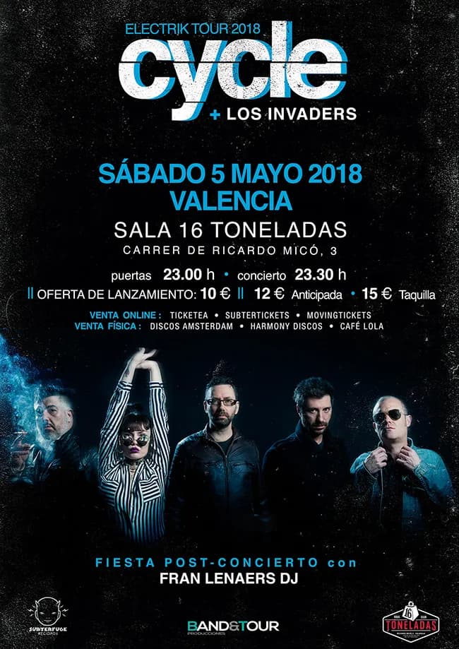 CYCLE + LOS INVADERS