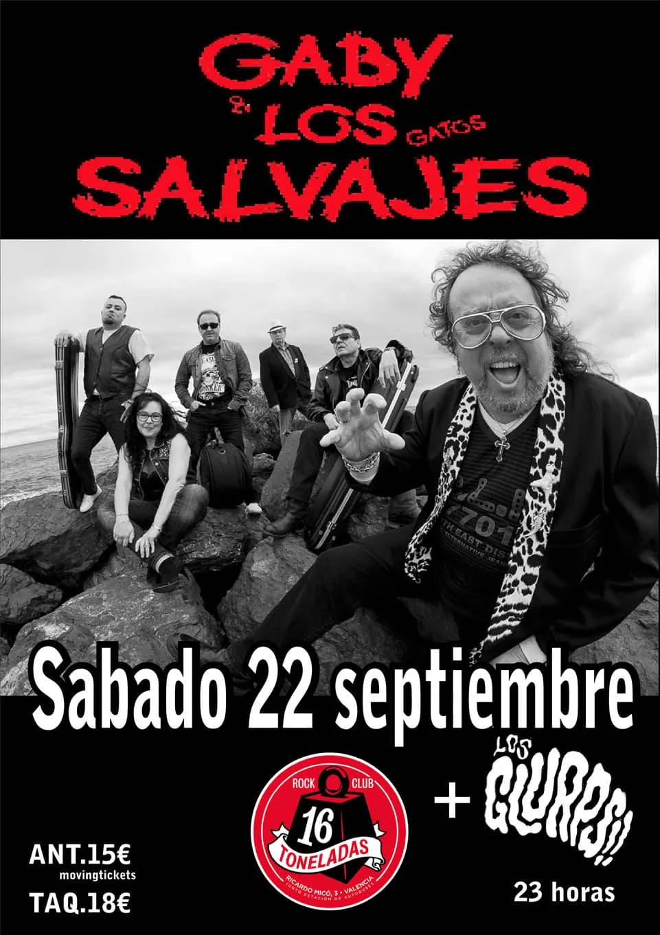 GABY & LOS Gatos SALVAJES + LOS GLURPS