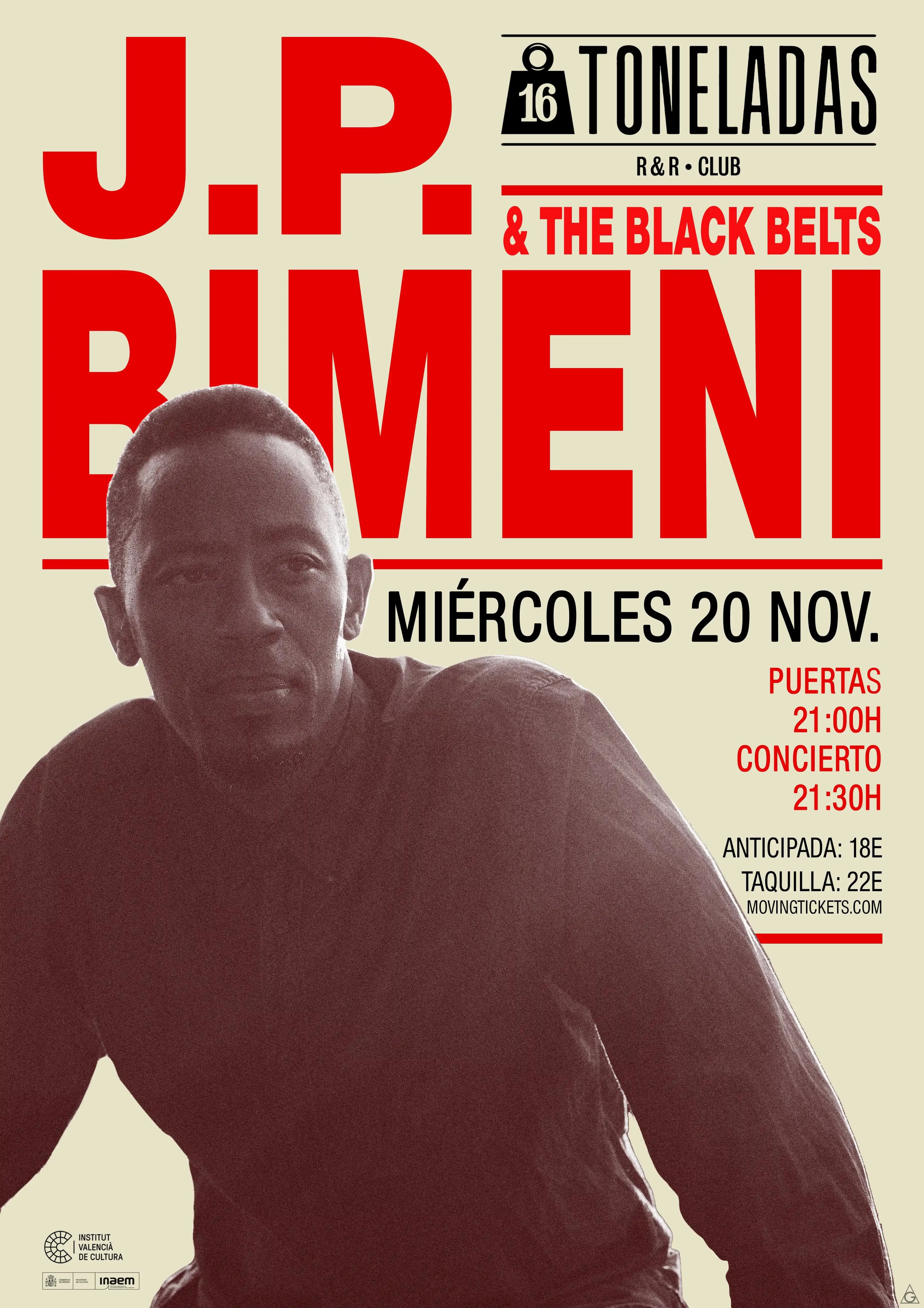 J.P. BIMENI & THE BLACK BELTS