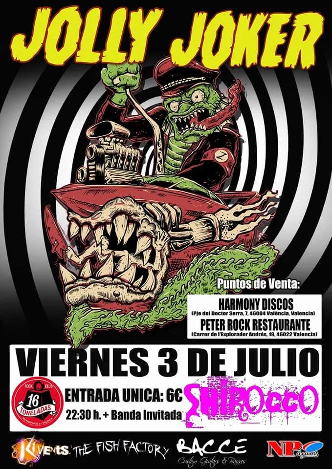 JOLLY JOKER + SHIROCCO