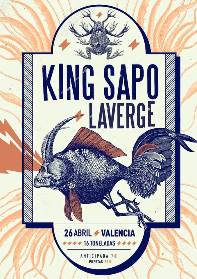 KING SAPO + LAVERGE