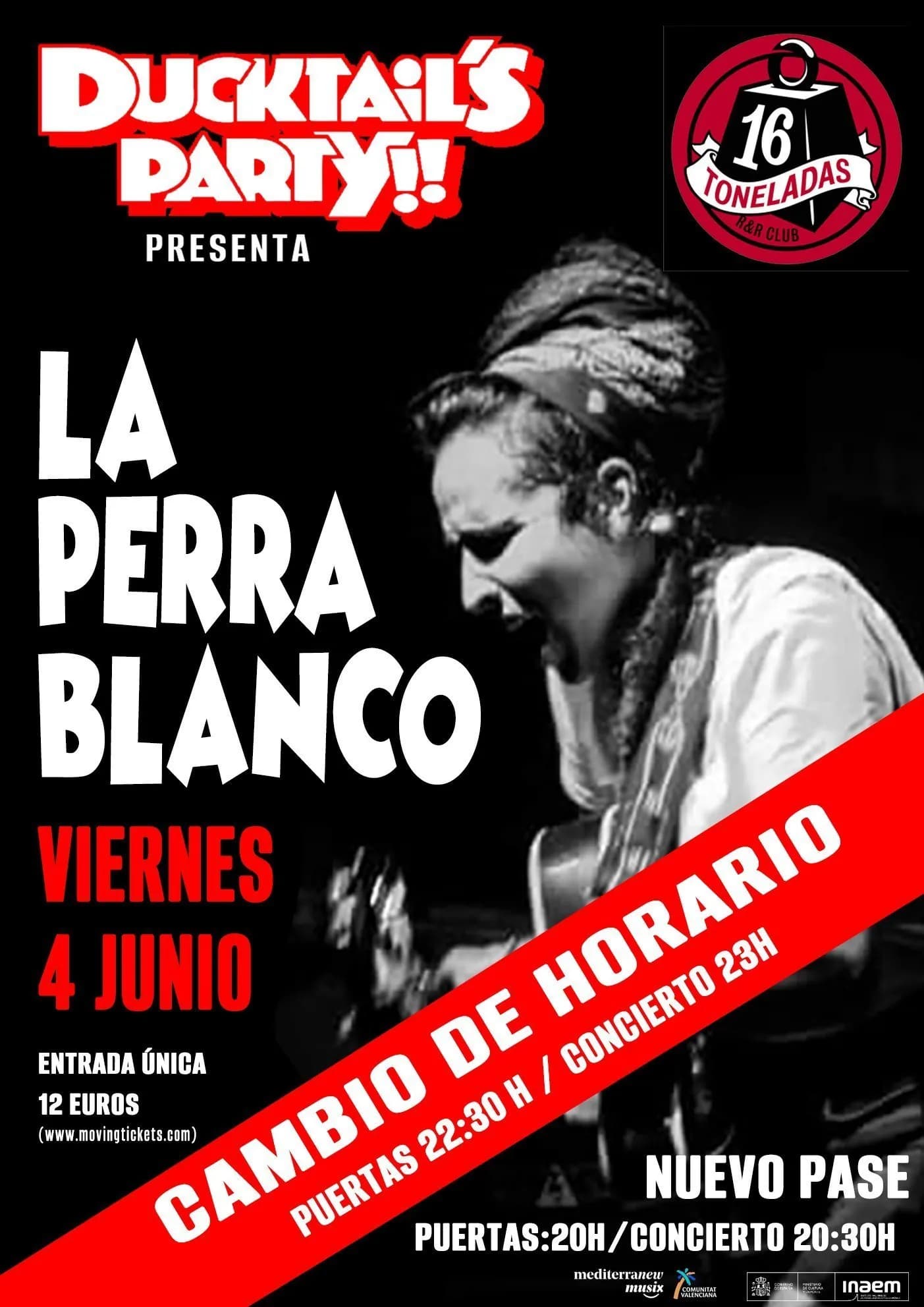 LA PERRA BLANCO