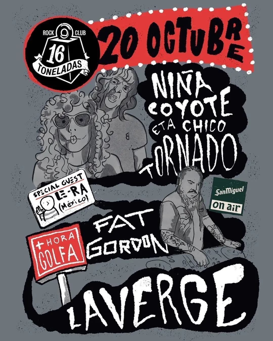 LA VERGE + FAT GORDON DJ