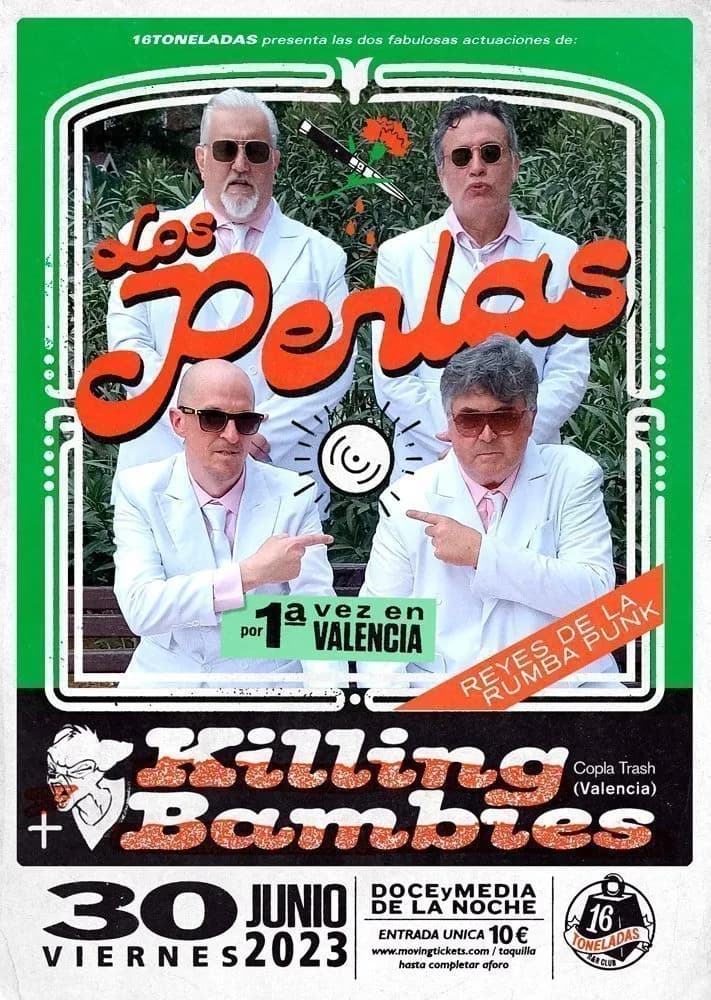 LOS PERLAS + KILLING BAMBIES