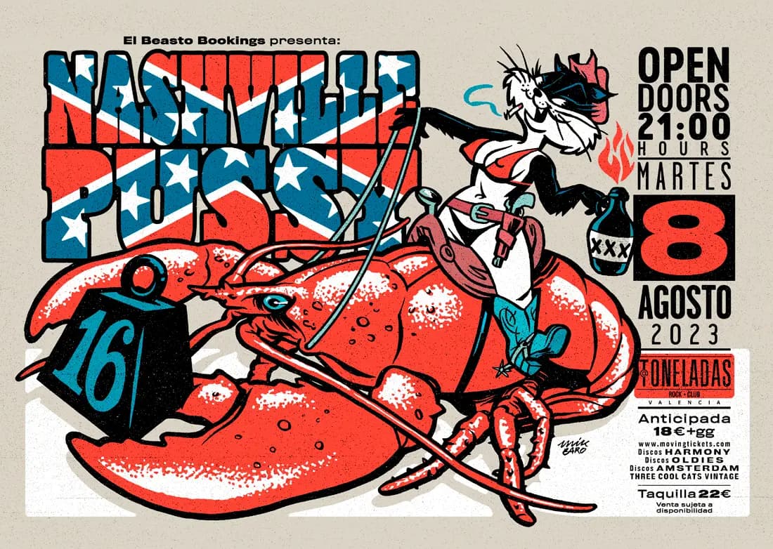 NASHVILLE PUSSY + DEAF DEVILS