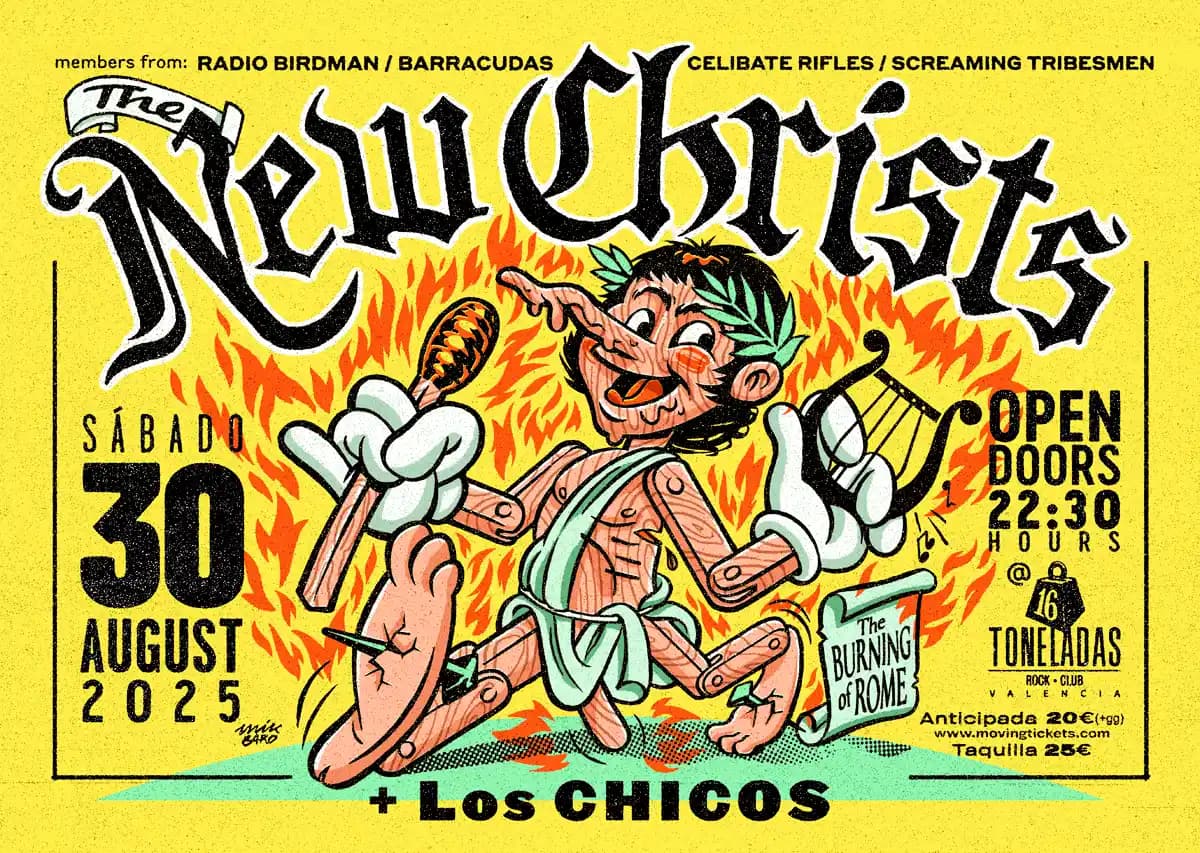 THE NEW CHRISTS + LOS CHICOS