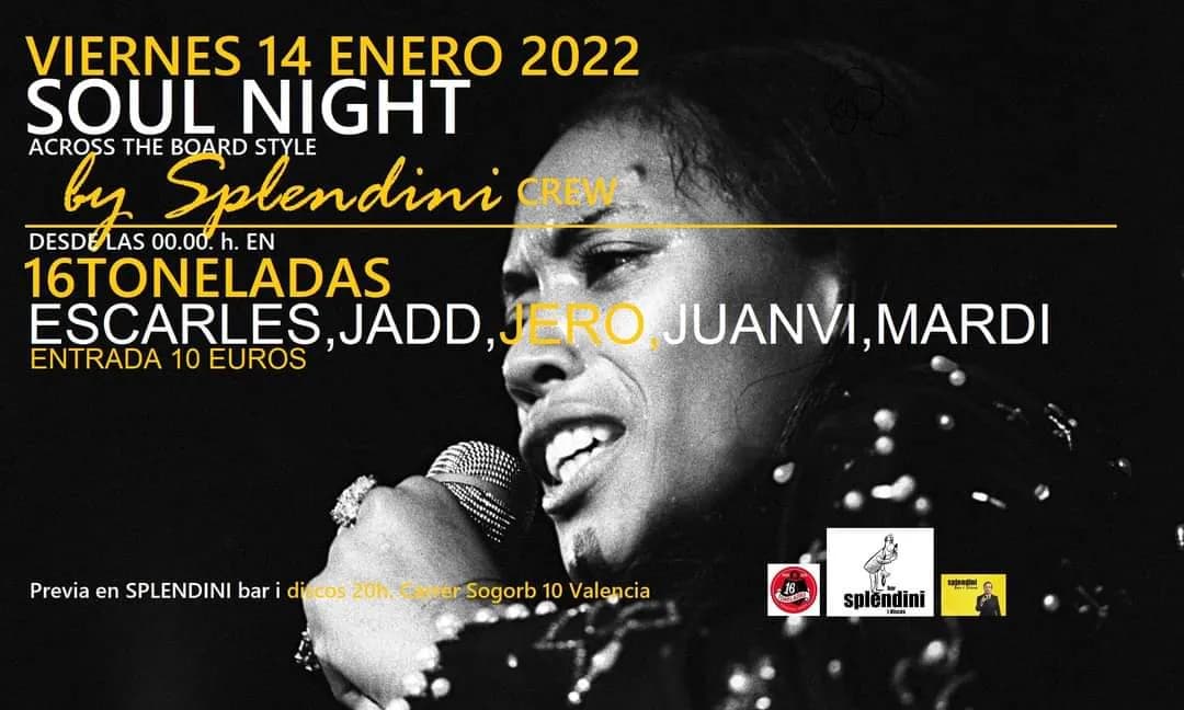 SOUL NIGHT ACROSS THE BOARD STYLE BY SPLENDINI CREW