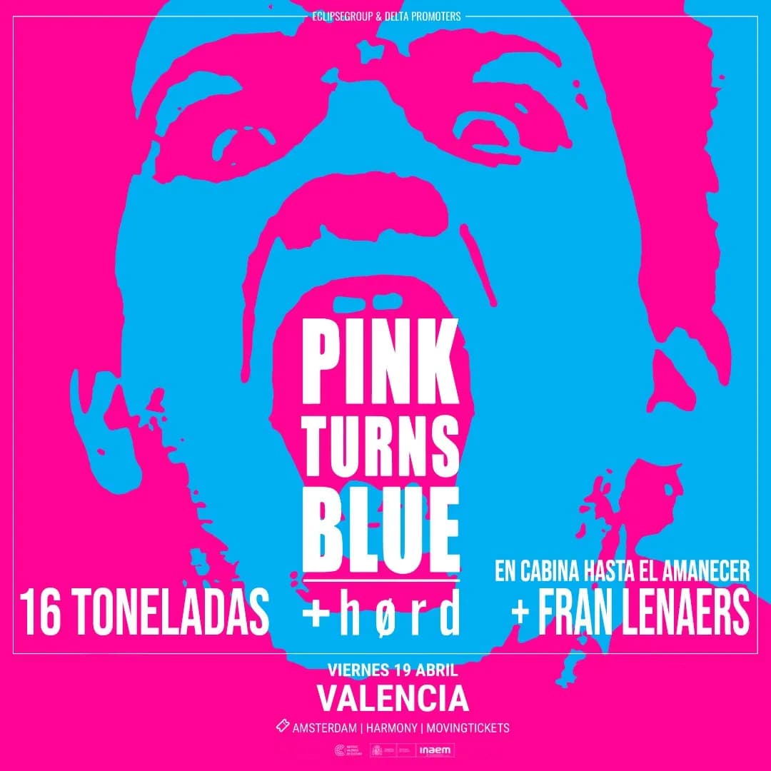 PINK TURNS BLUE + HØRD + FRAN LENAERS