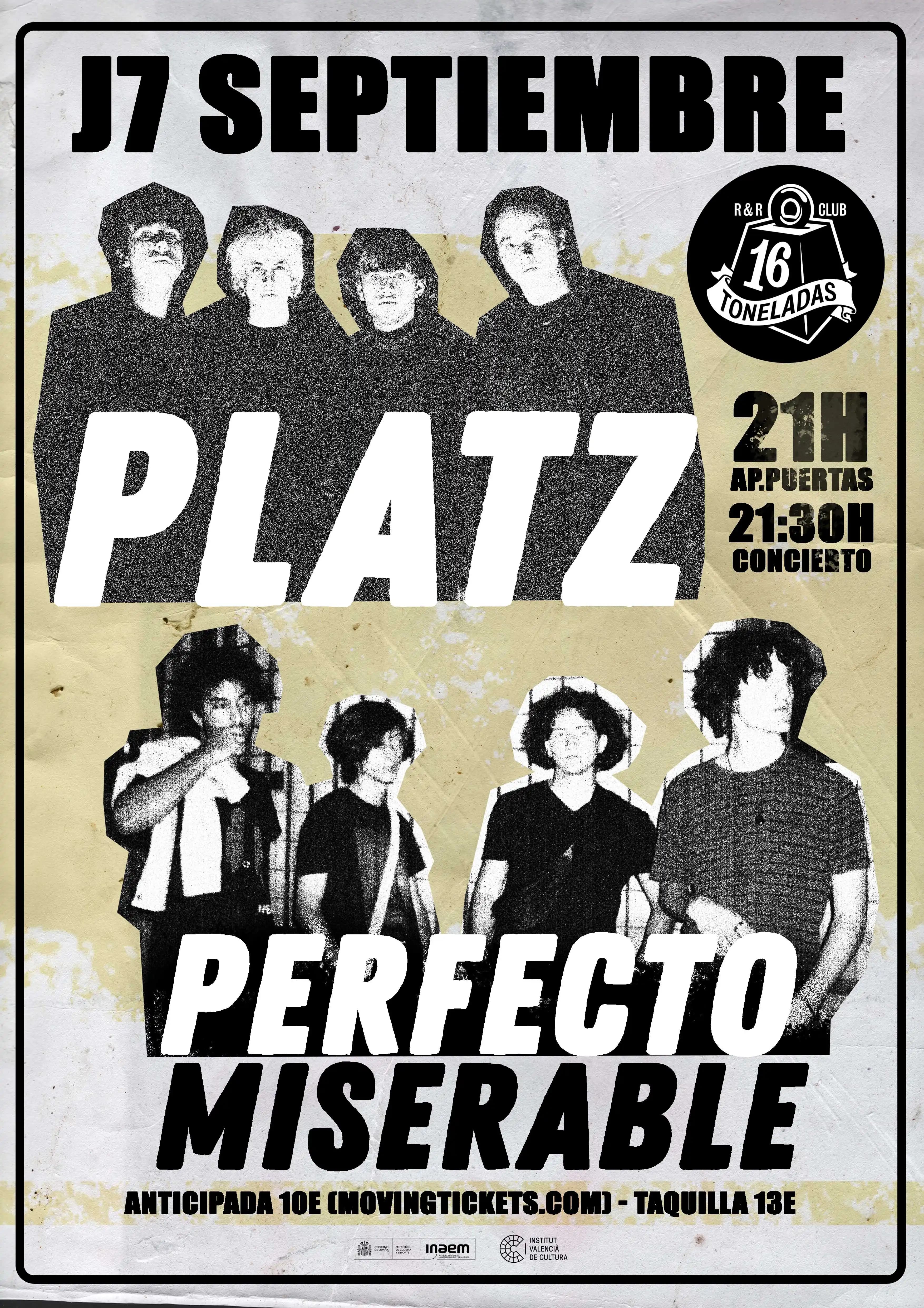 PLATZ + PERFECTO MISERABLE