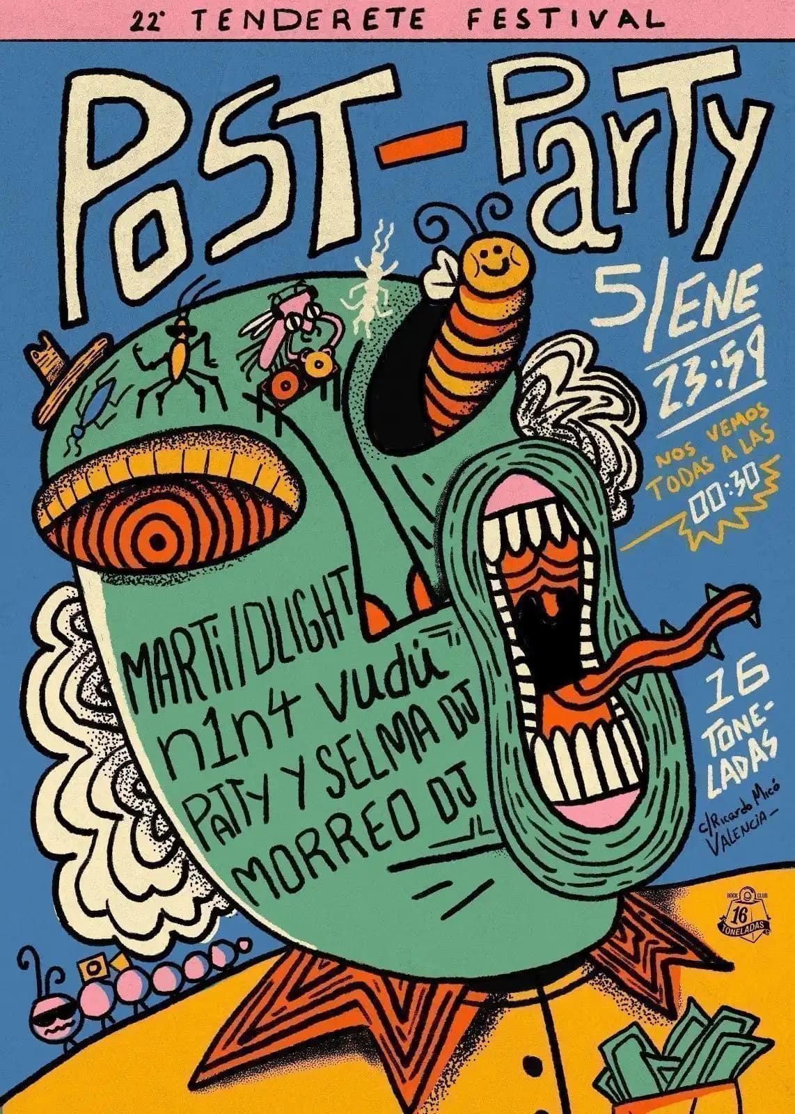 POST PARTY TENDERETE