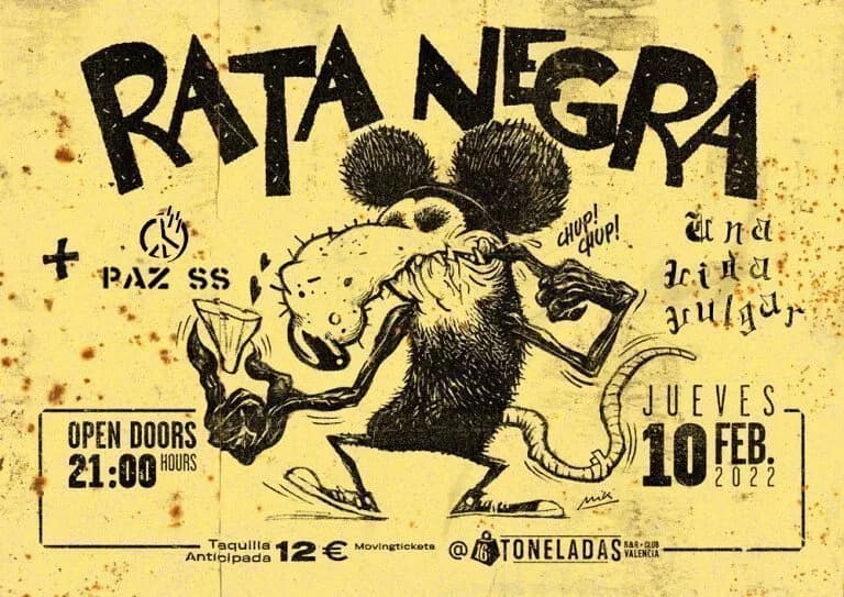 RATA NEGRA + PAZ SS