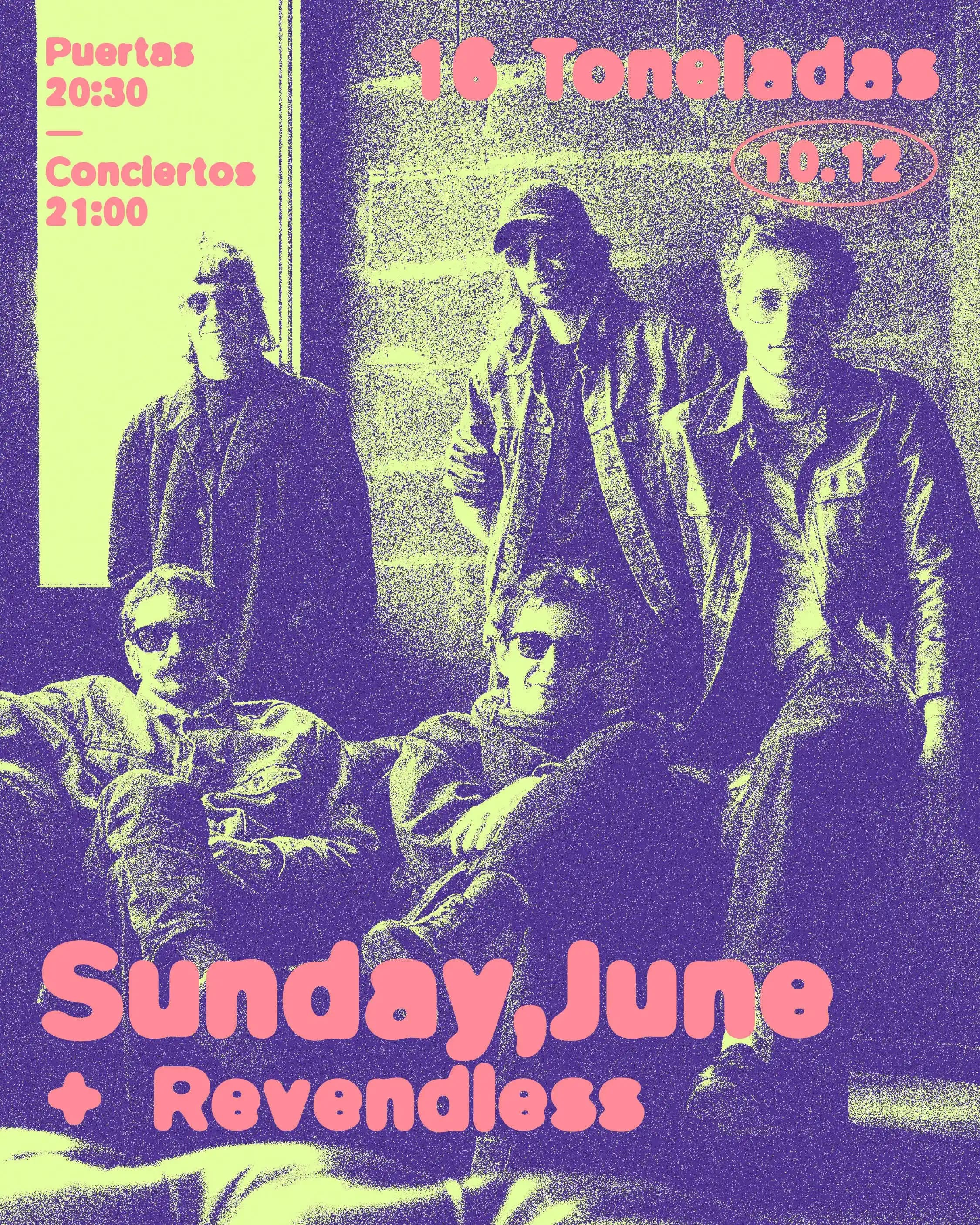 SUNDAY, JUNE + REVENDLESS