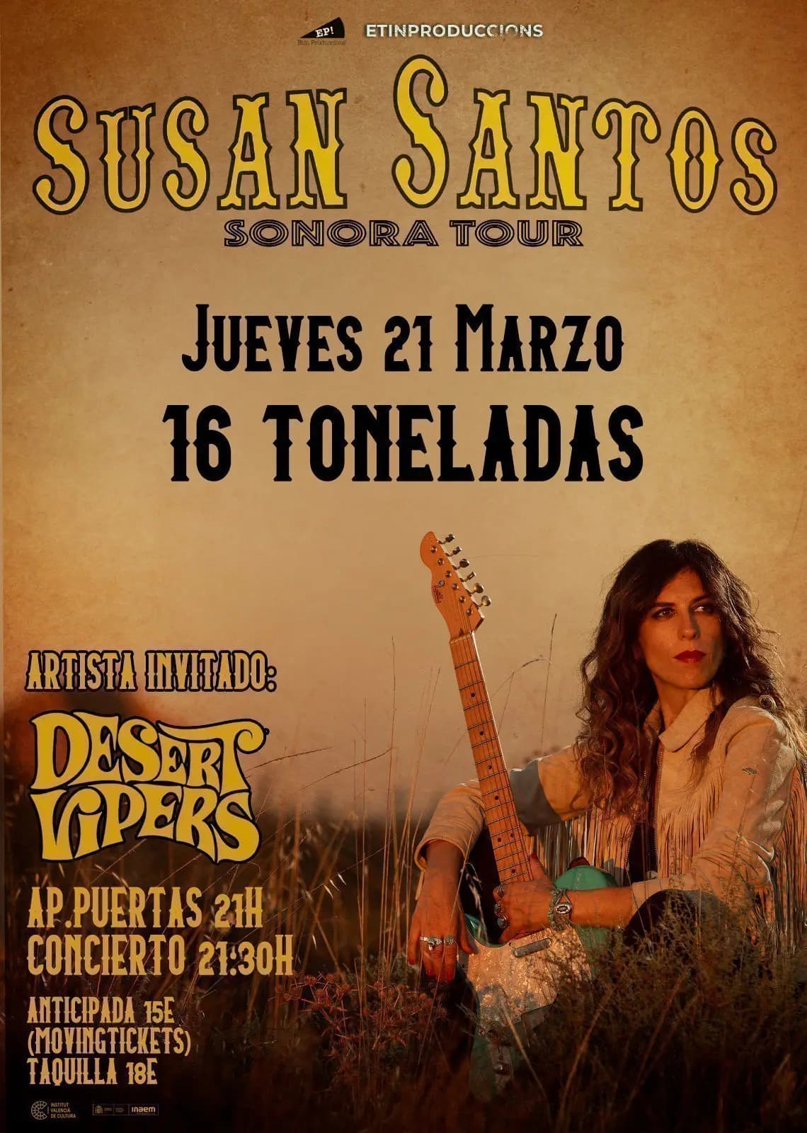 SUSAN SANTOS + DESERT VIPERS