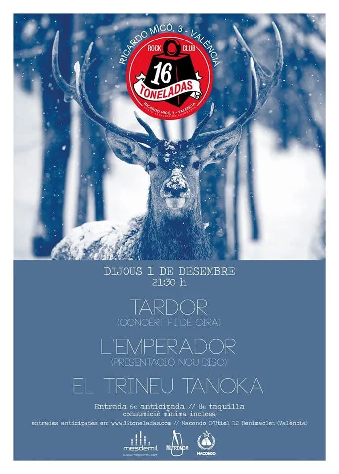 TARDOR + L'EMPERADOR + EL TRINEU TANOKA