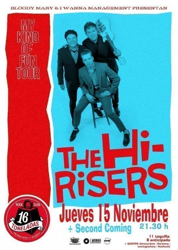 THE HI-RISERS + SECOND COMING