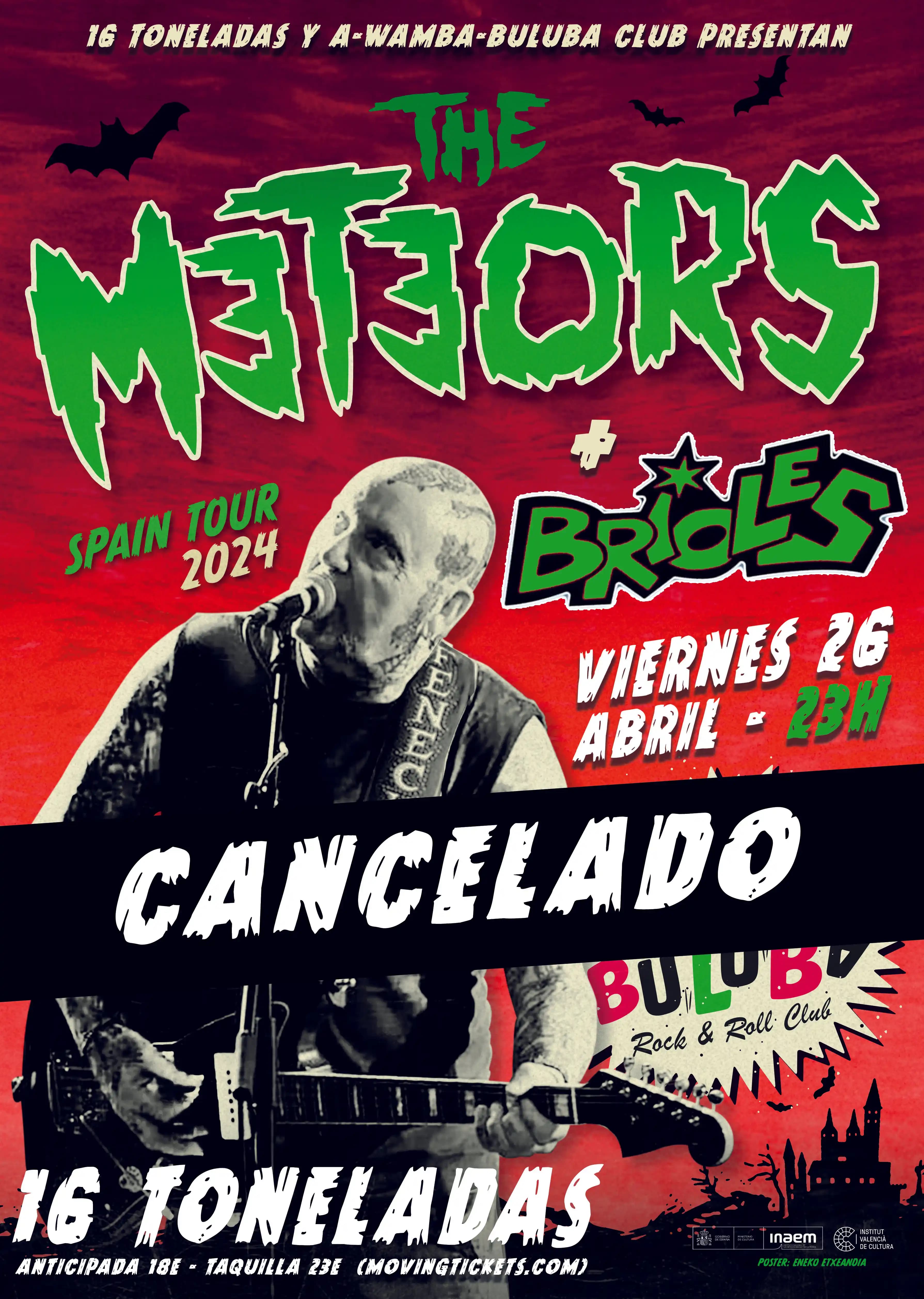 THE METEORS + BRIOLES