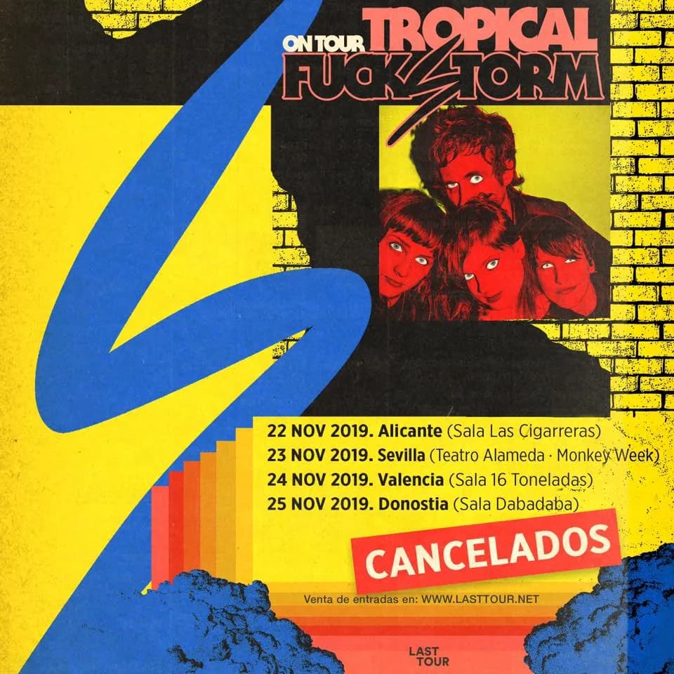 TROPICAL FUCK STORM -CANCELADO