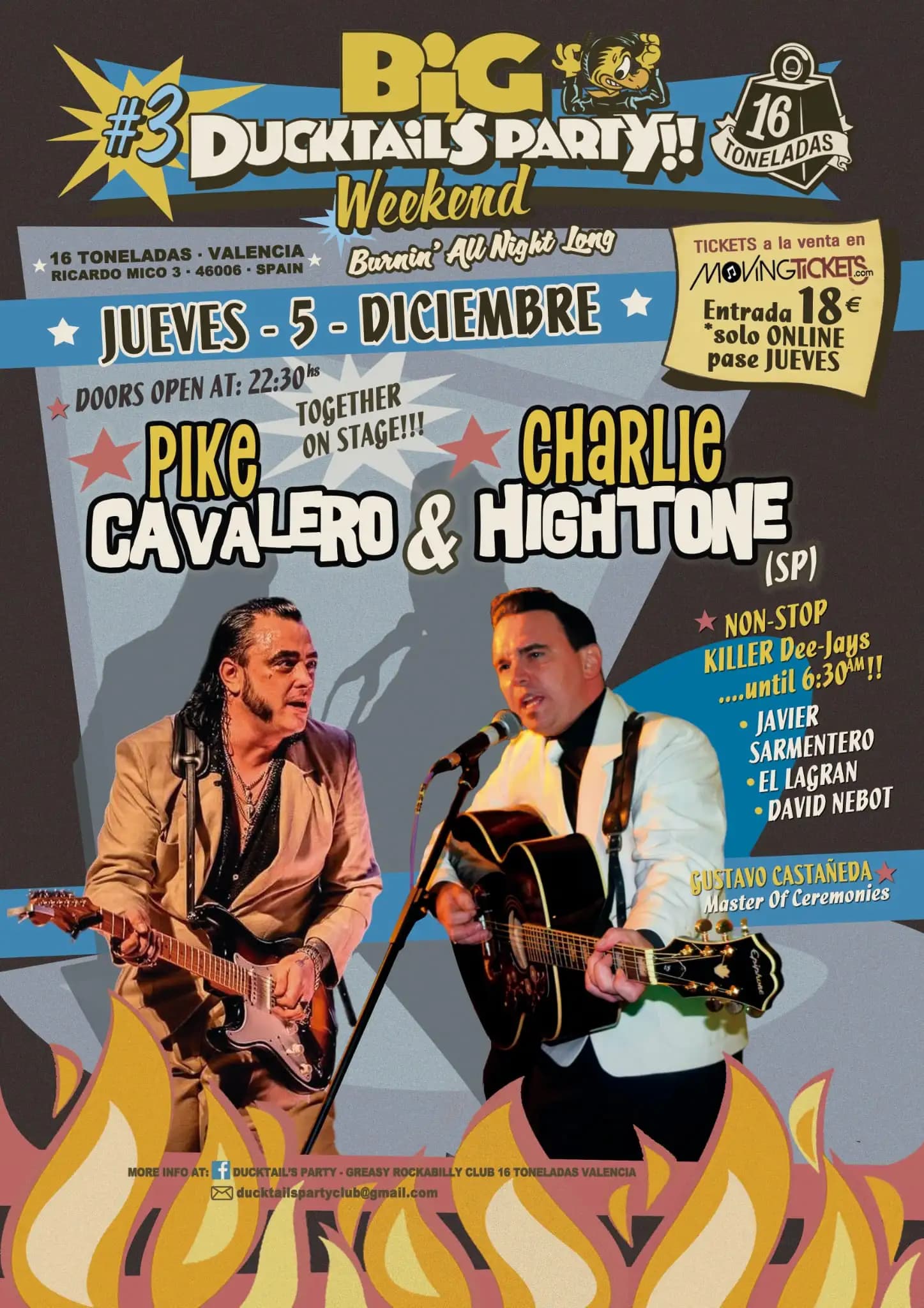 #3 BIG DUCKTAIL´S PARTY WEEKEND 2024: JUEVES