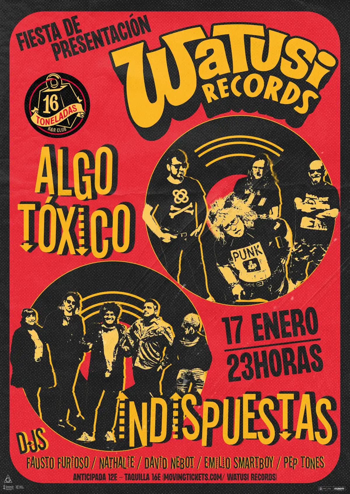 ALGO TÓXICO + INDISPUESTAS
