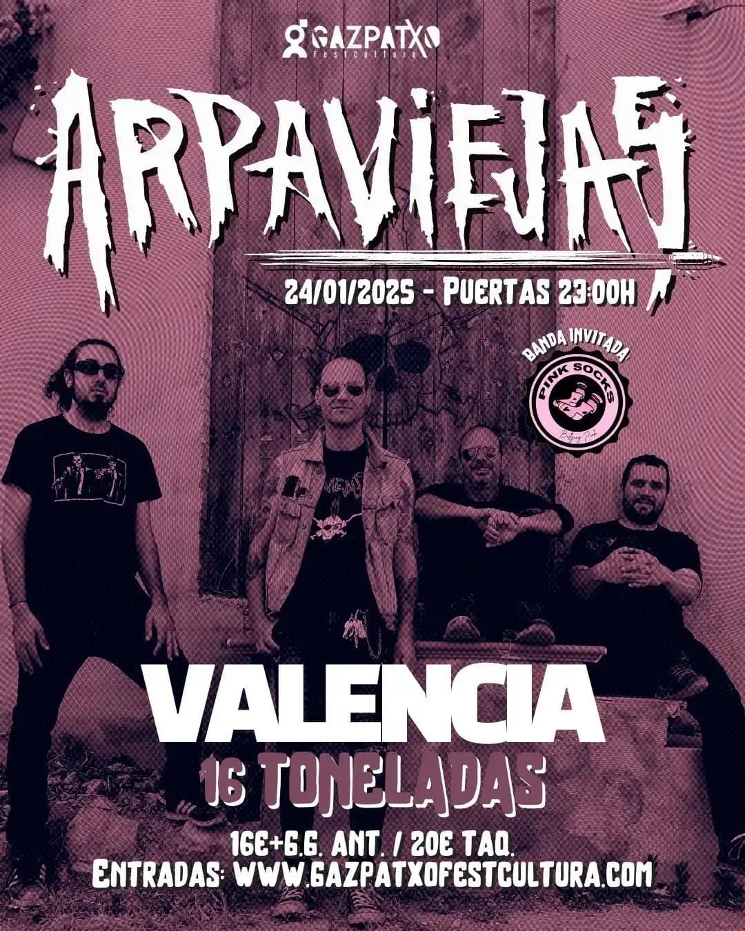 ARPAVIEJAS + PINK SOCKS