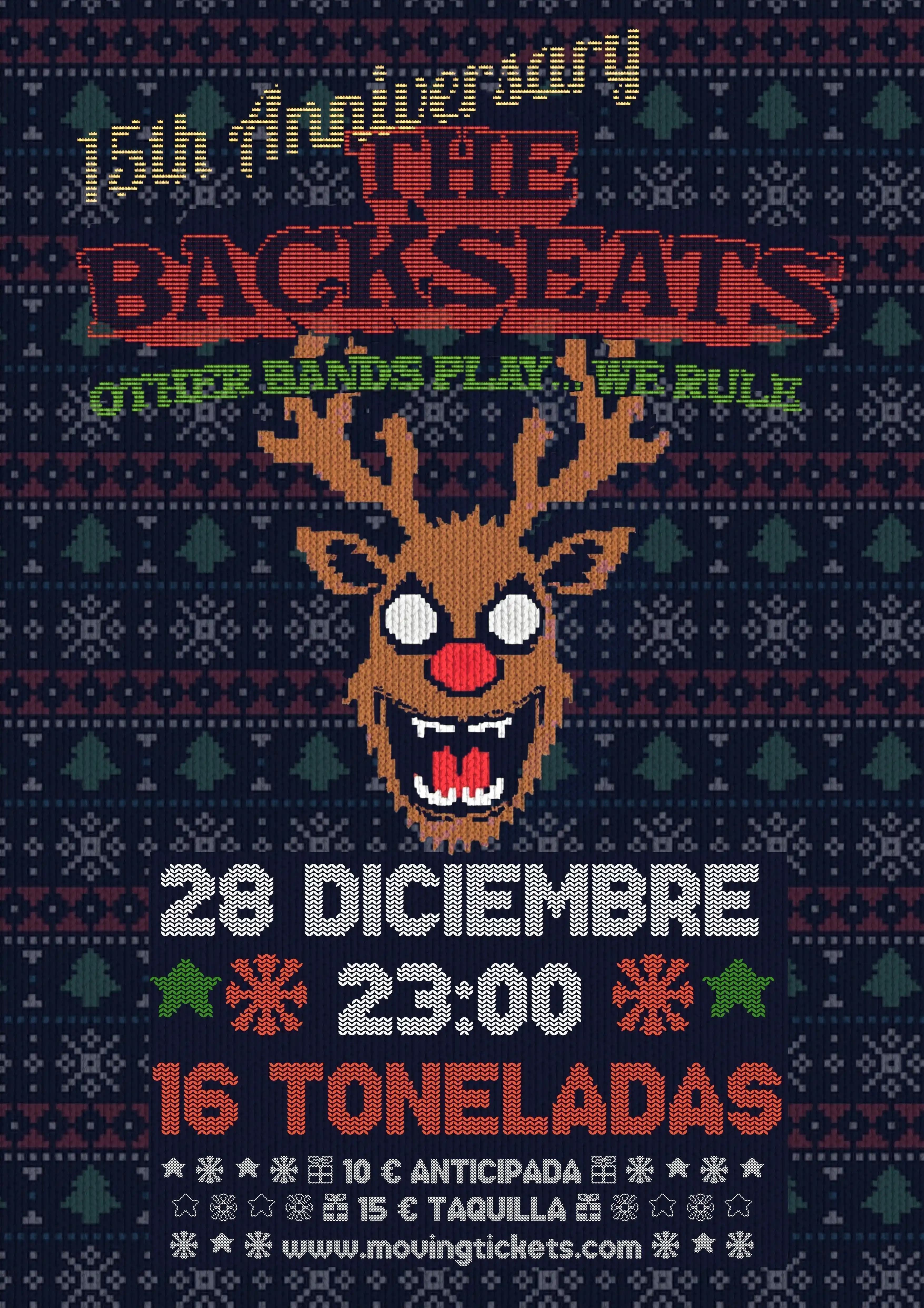 THE BACKSEATS 15TH ANNIVERSARY
