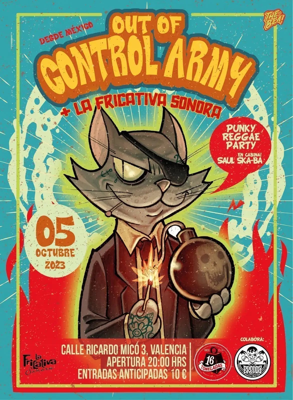 OUT OF CONTROL ARMY + LA FRICATIVA SONORA