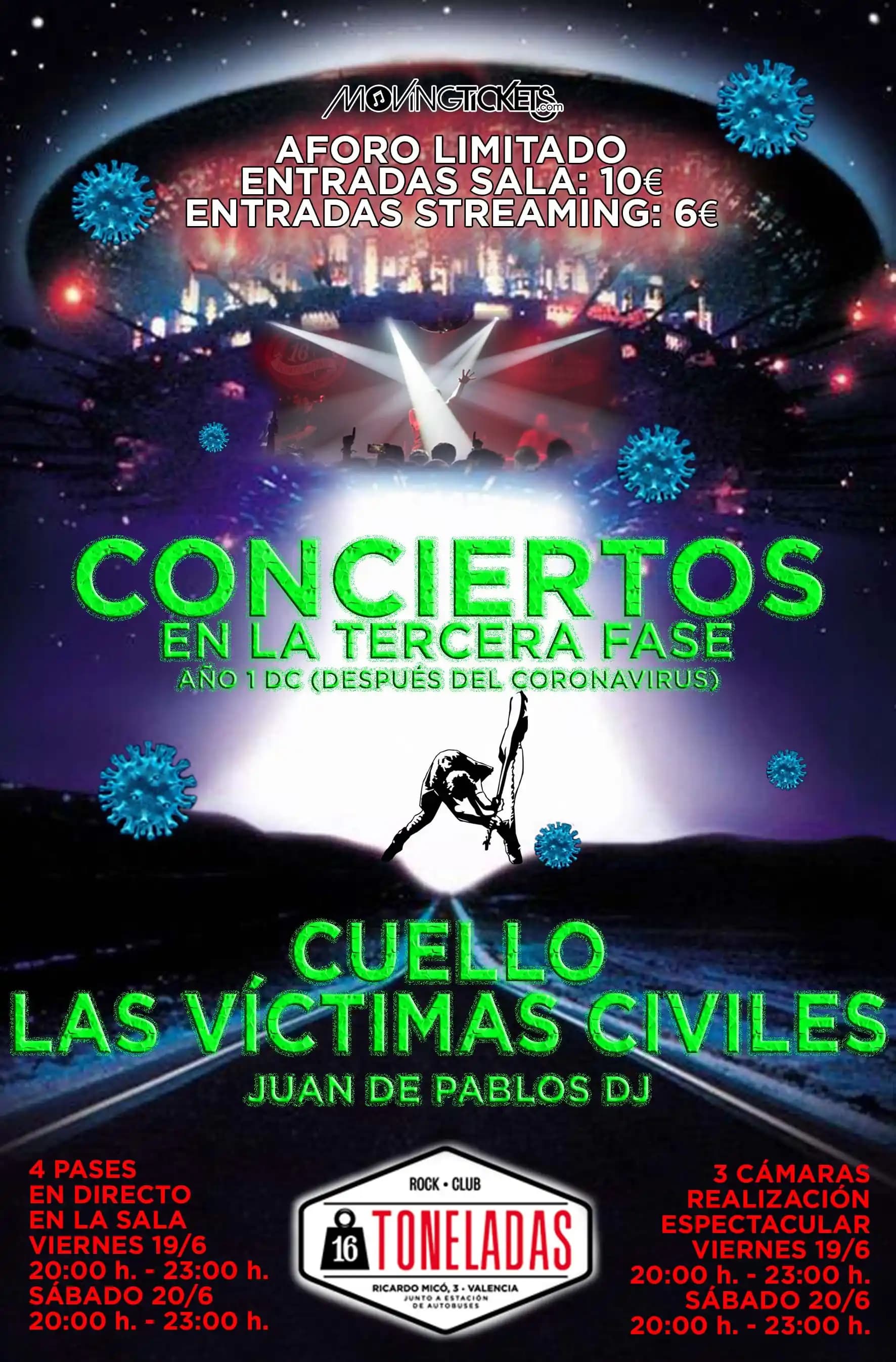 CUELLO + LAS VÍCTIMAS CIVILES