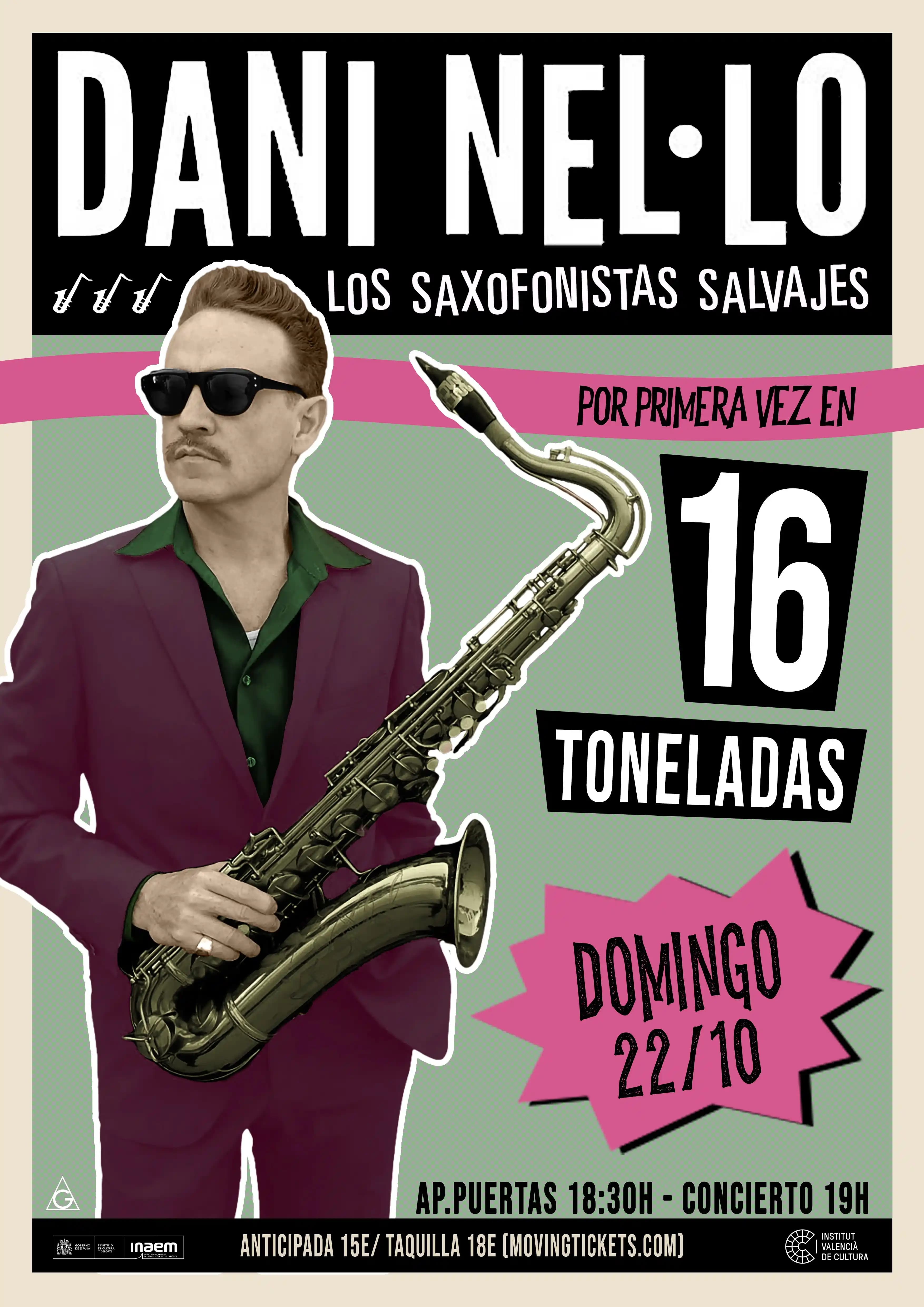 DANI NEL·LO "LOS SAXOFONISTAS SALVAJES"