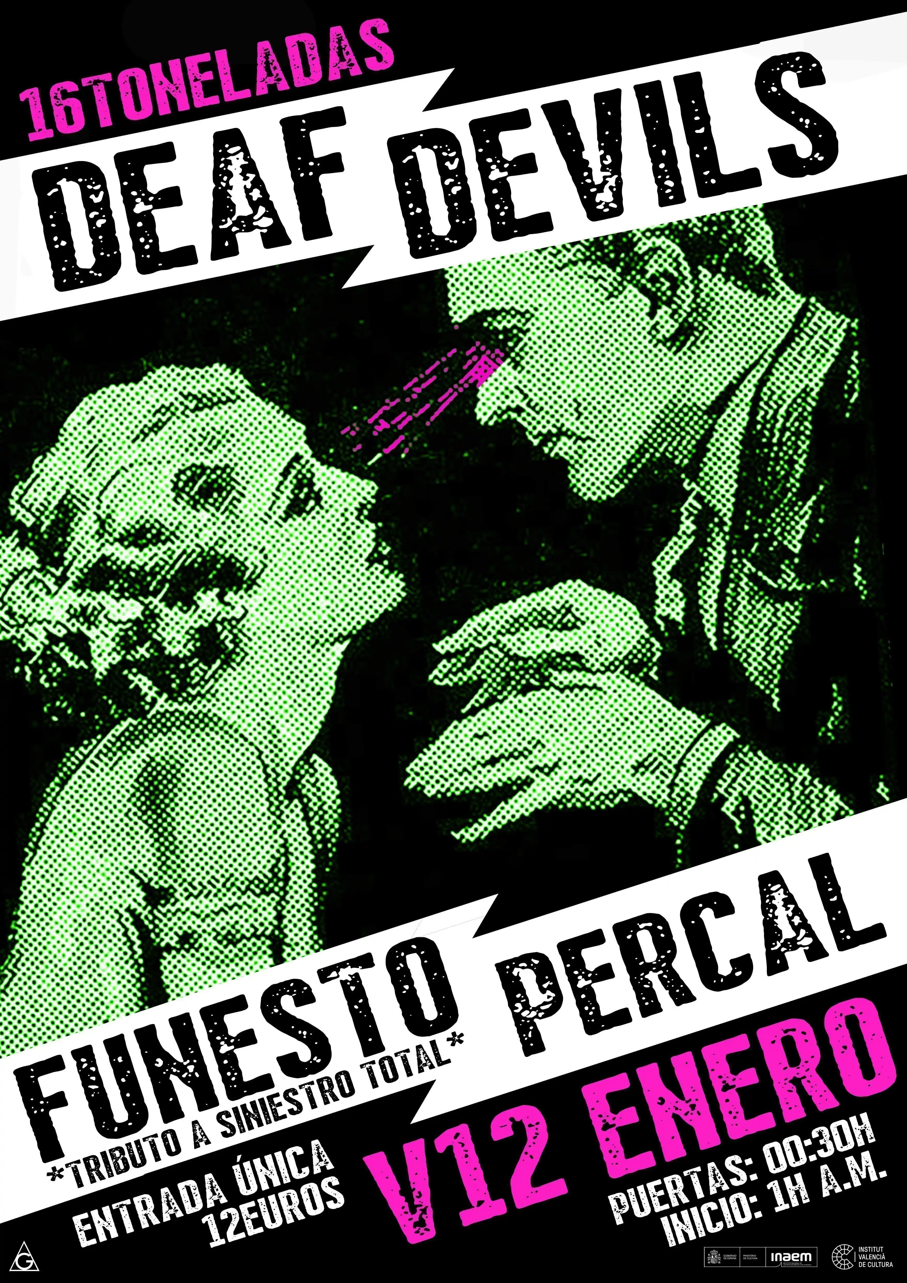 DEAF DEVILS + FUNESTO PERCAL
