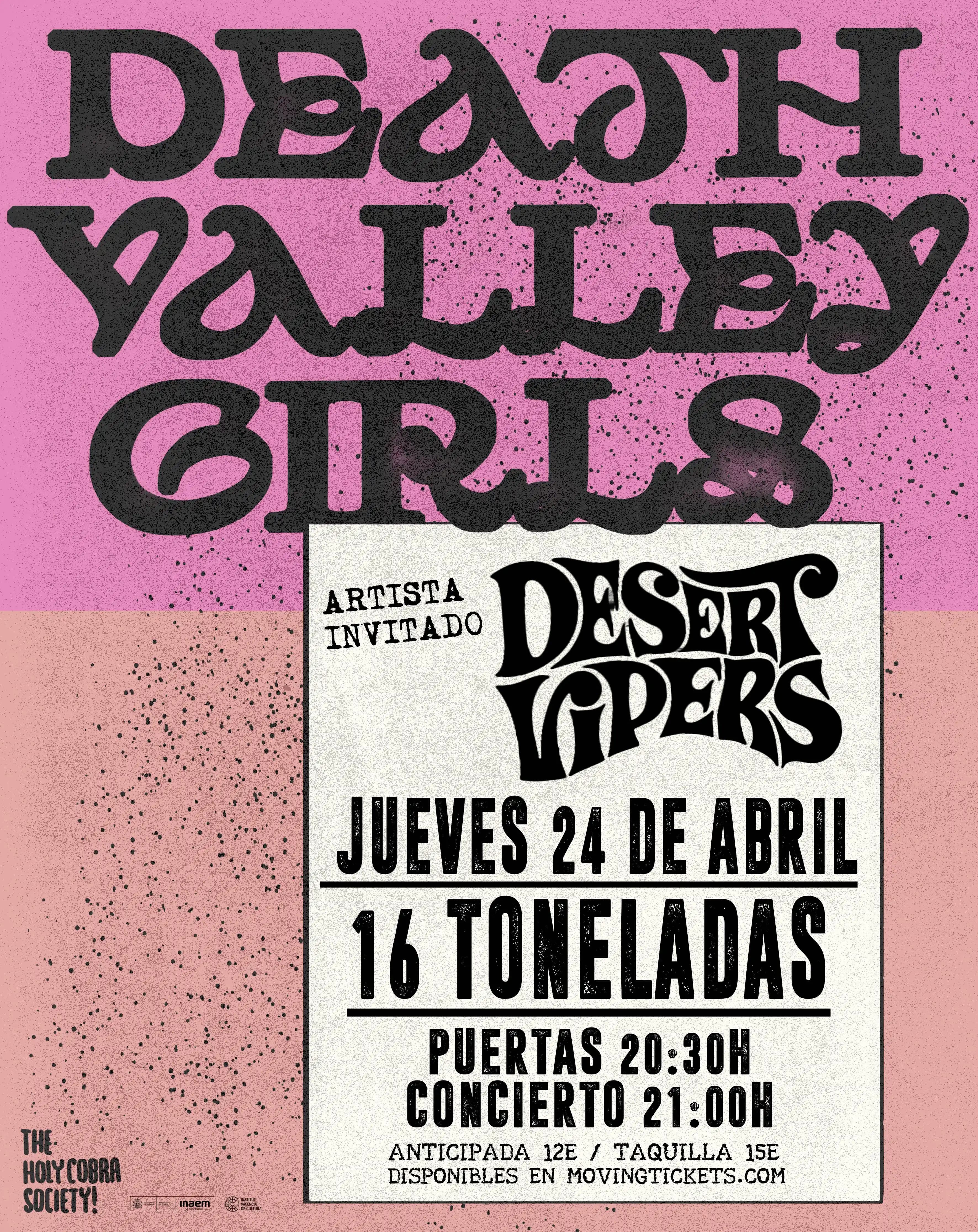 DEATH VALLEY GIRLS + DESERT VIPERS