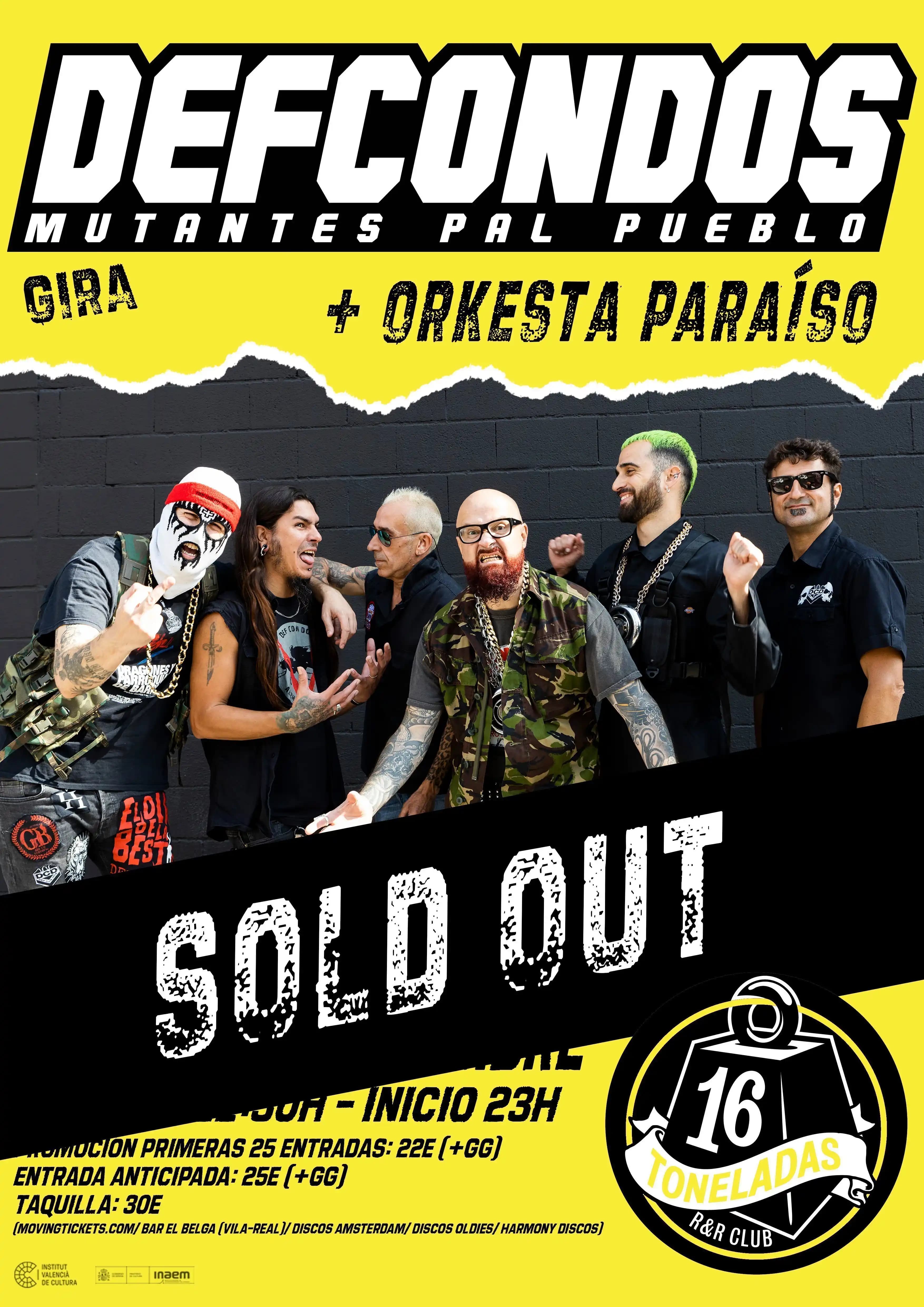 DEF CON DOS + ORKESTA PARAISO