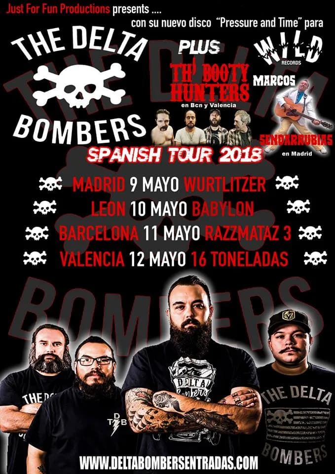 THE DELTA BOMBERS + TH' BOOTY HUNTERS