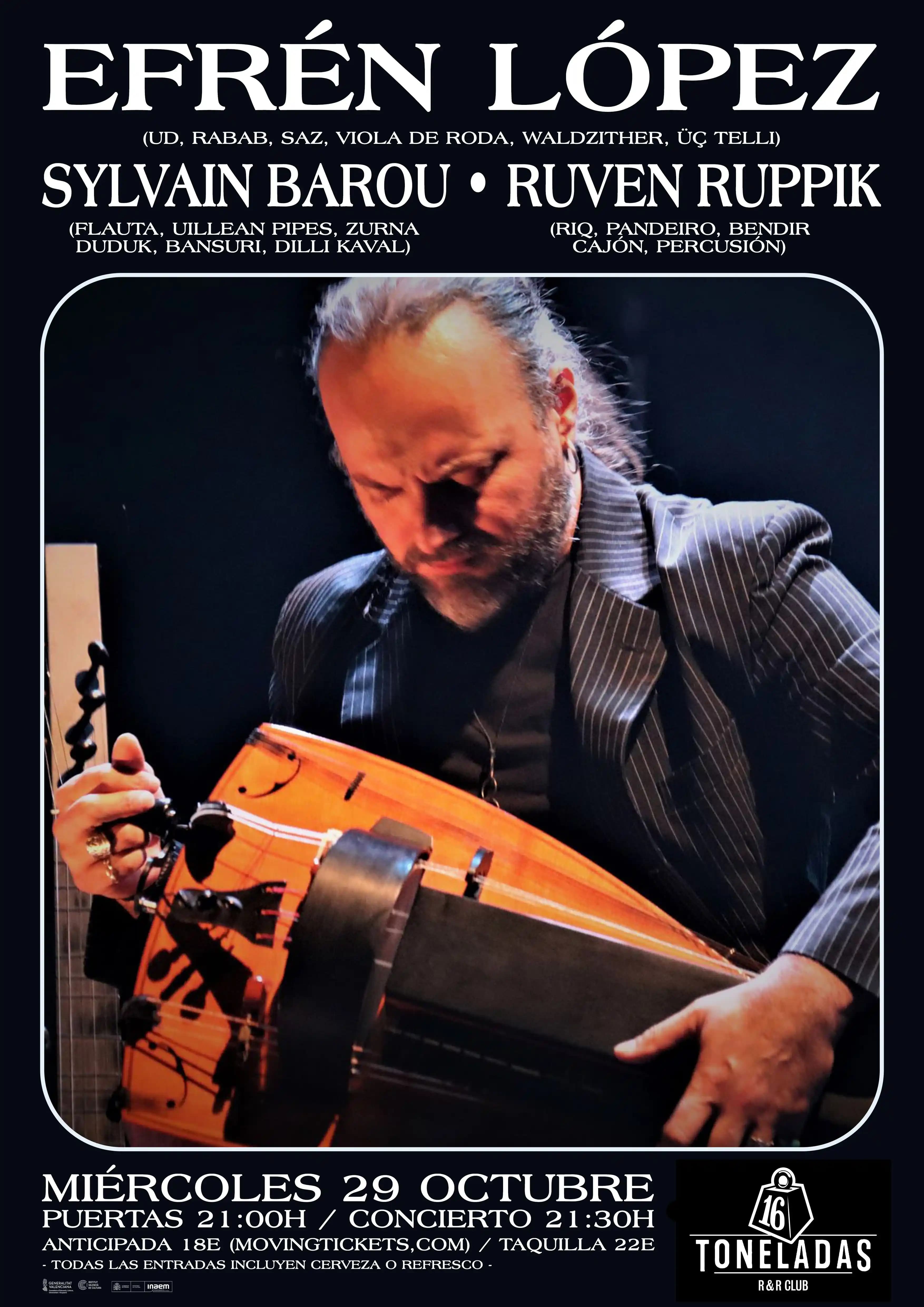 EFRÉN LÓPEZ + SYLVAIN BAROU + RUVEN RUPPIK