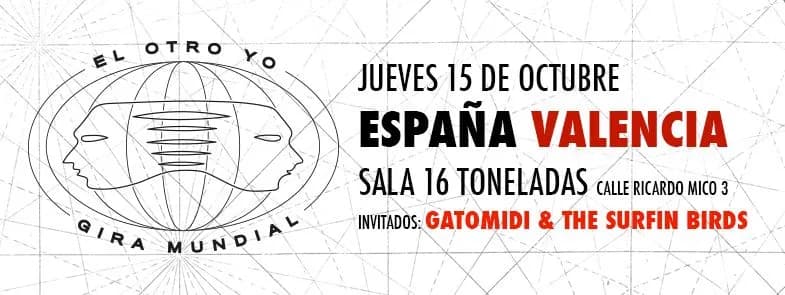 EL OTRO YO + GATOMIDI + THE SURFIN BIRDS