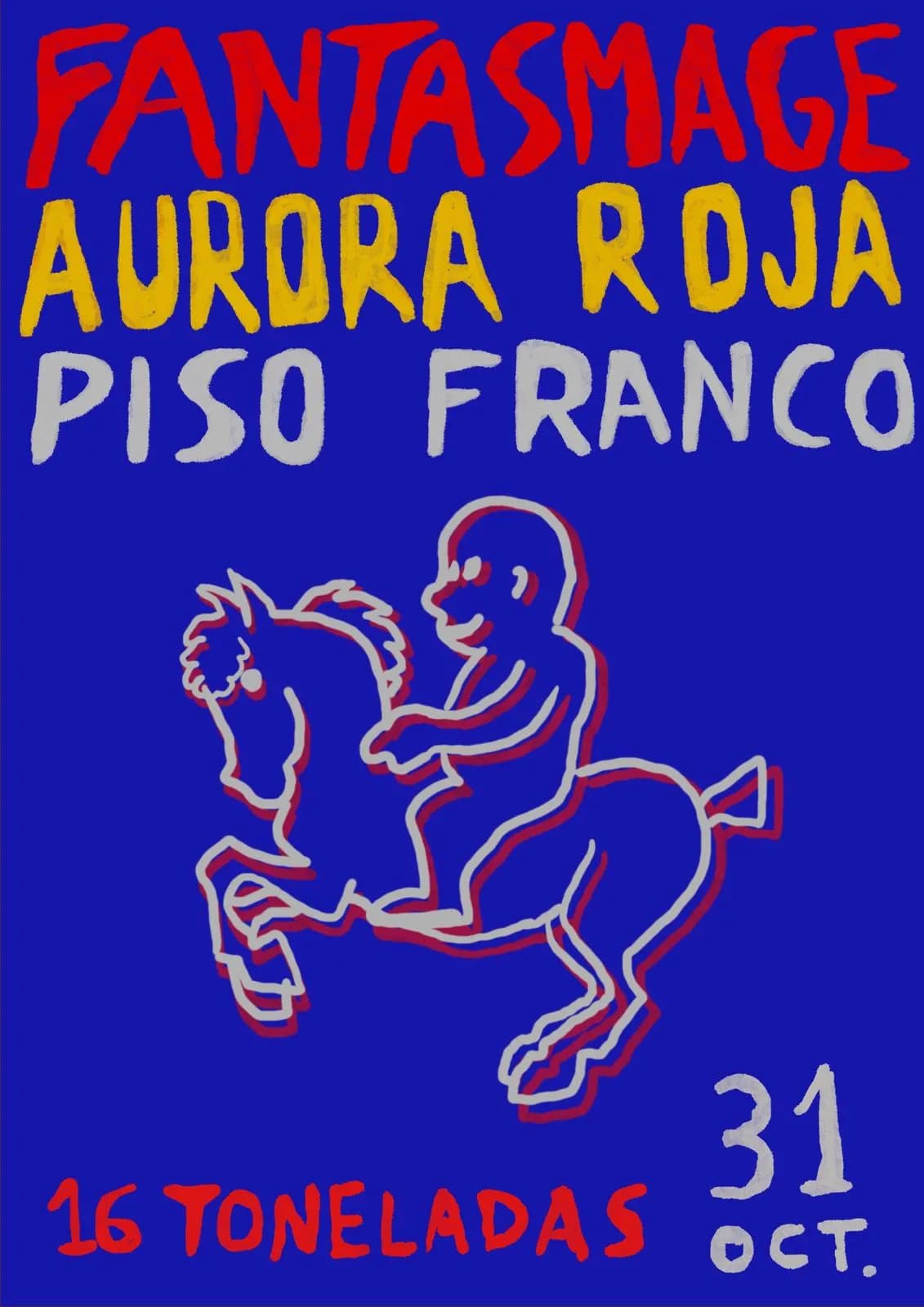 FANTASMAGE + AURORA ROJA + PISO FRANCO