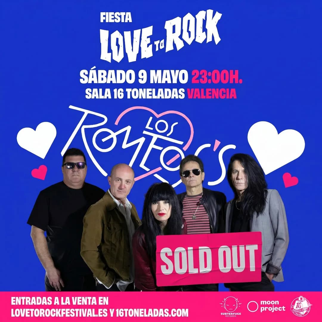 FIESTA LOVE TO ROCK: LOS ROMEOS