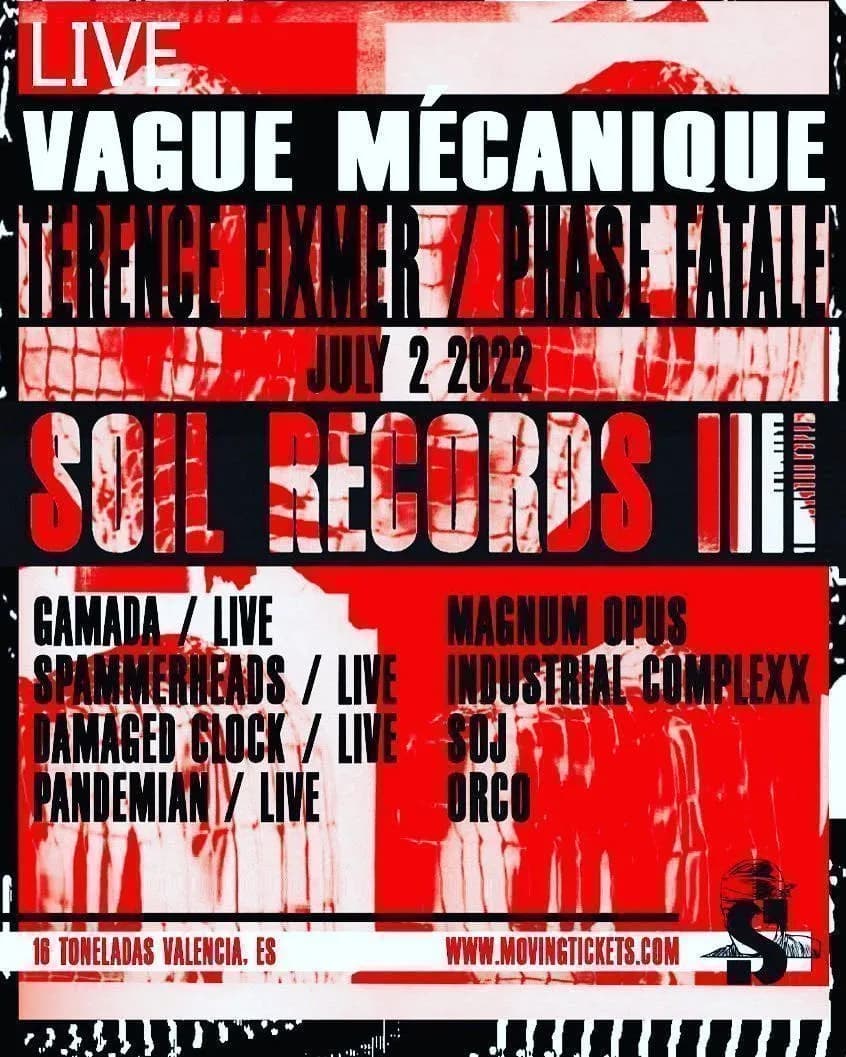 FIXMER / PHASE FATALE LIVE 4º ANIVERSARIO SOIL RECORDS