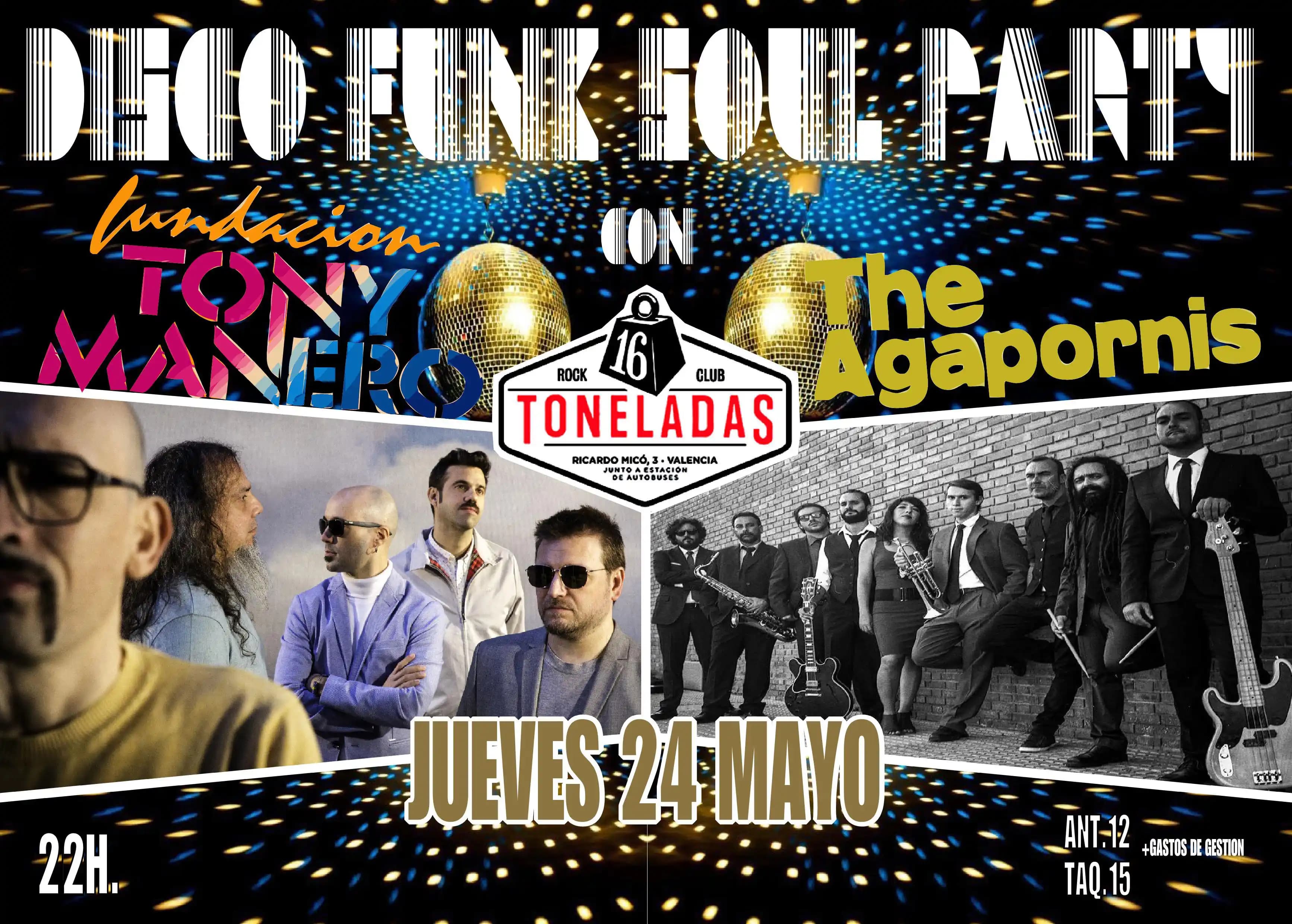FUNDACIÓN TONY MANERO + THE AGAPORNIS