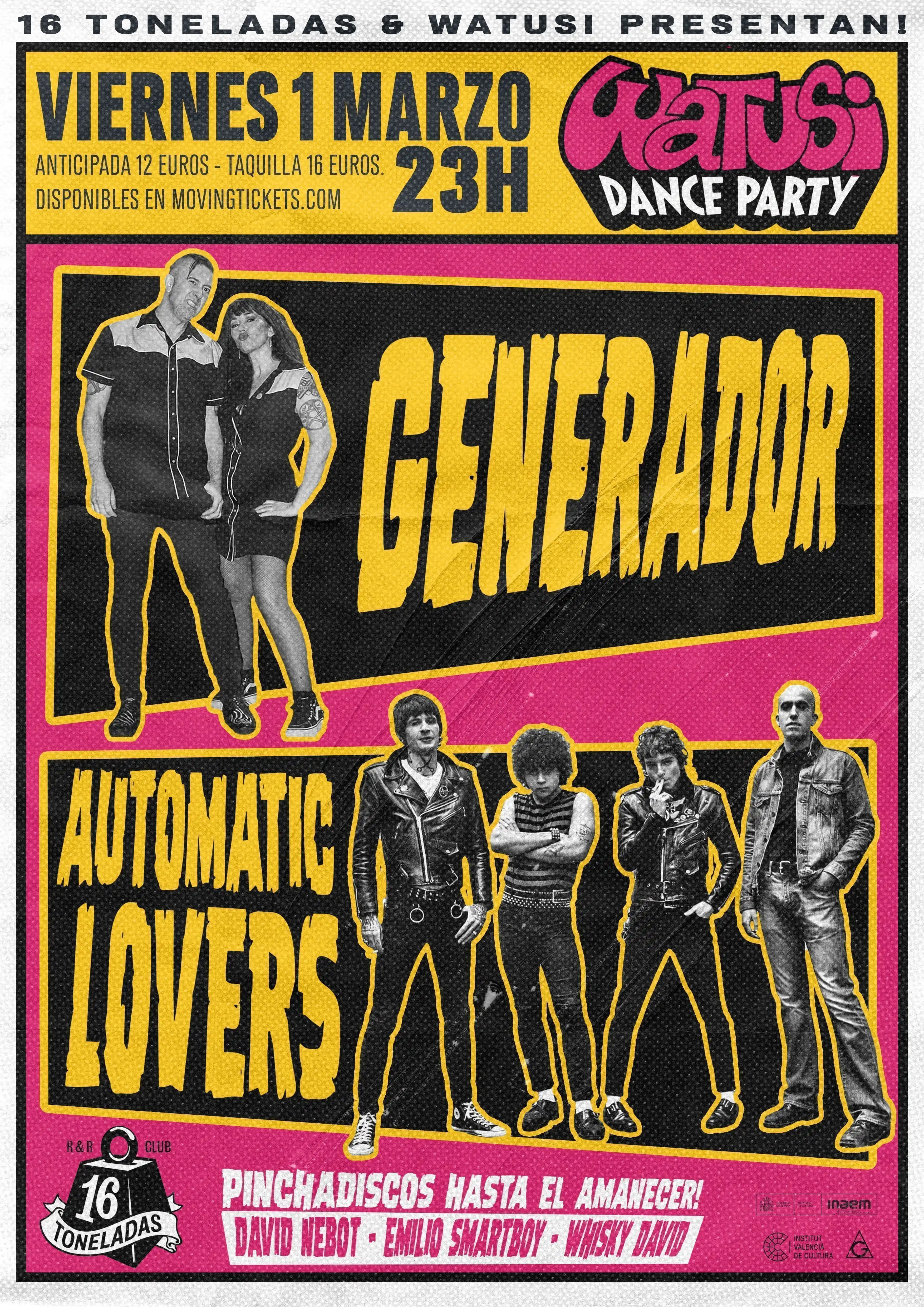GENERADOR + AUTOMATIC LOVERS