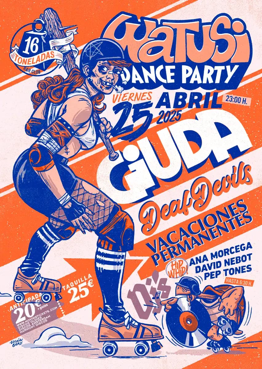 GIUDA + DEAF DEVILS + VACACIONES PERMANENTES